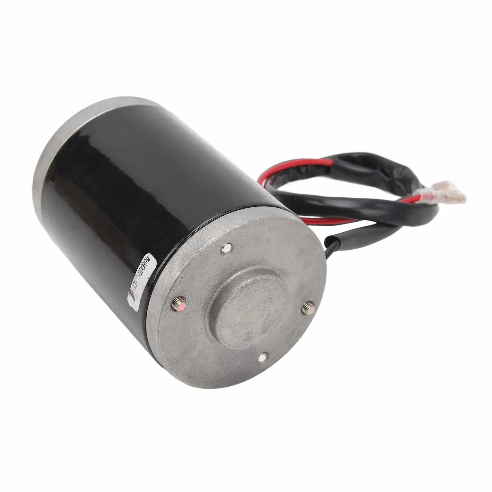 BuyWeek Szczotkowy silnik elektryczny 180 V 200 W, stały magnes 5000 obr/min, szybki silnik elektryczny do samodzielnego wykonania, skuter elektryczny