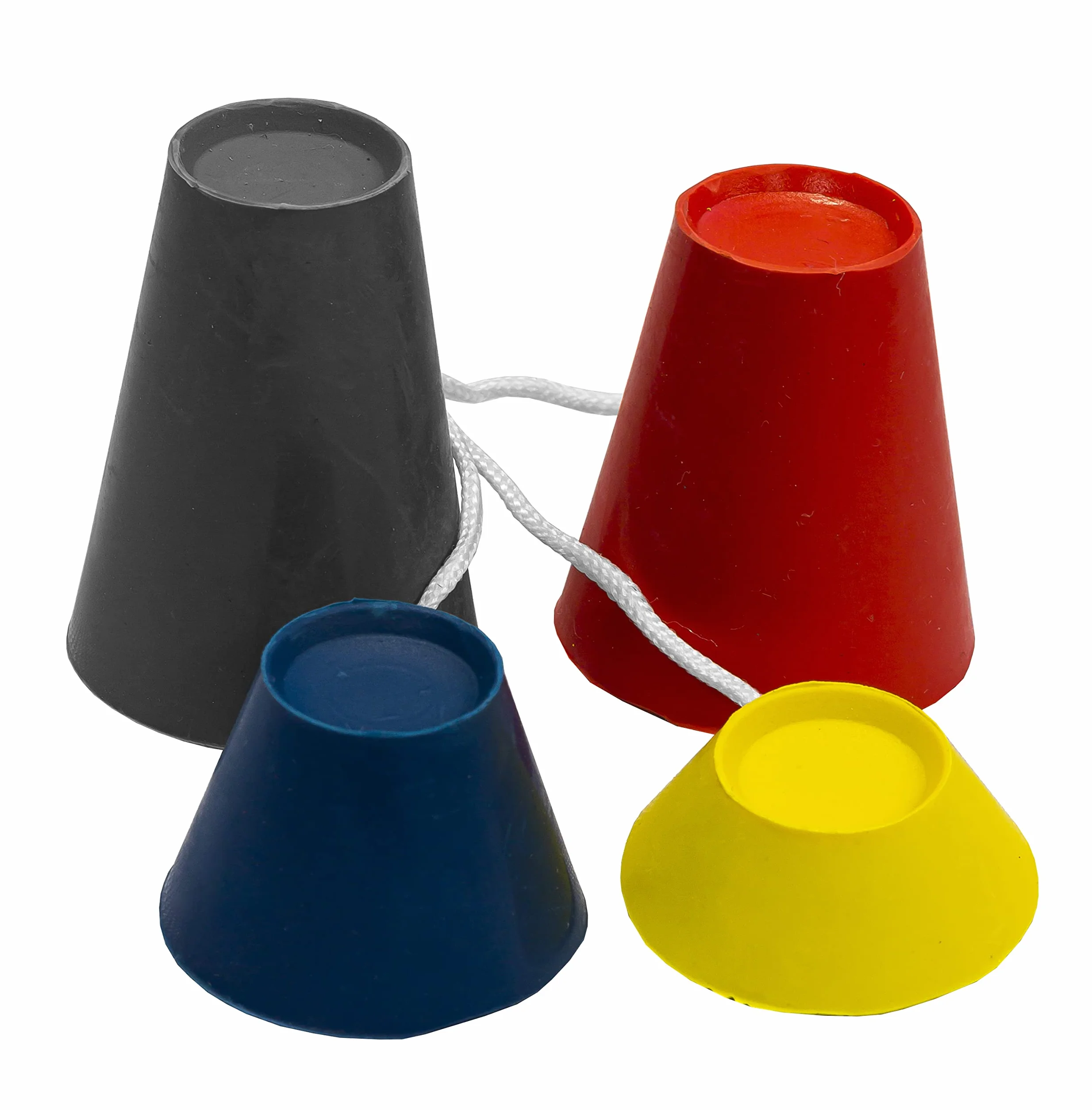 Longridge Jumbo gumowe zimowe tees (4 sztuki), wielokolorowe, jeden rozmiar