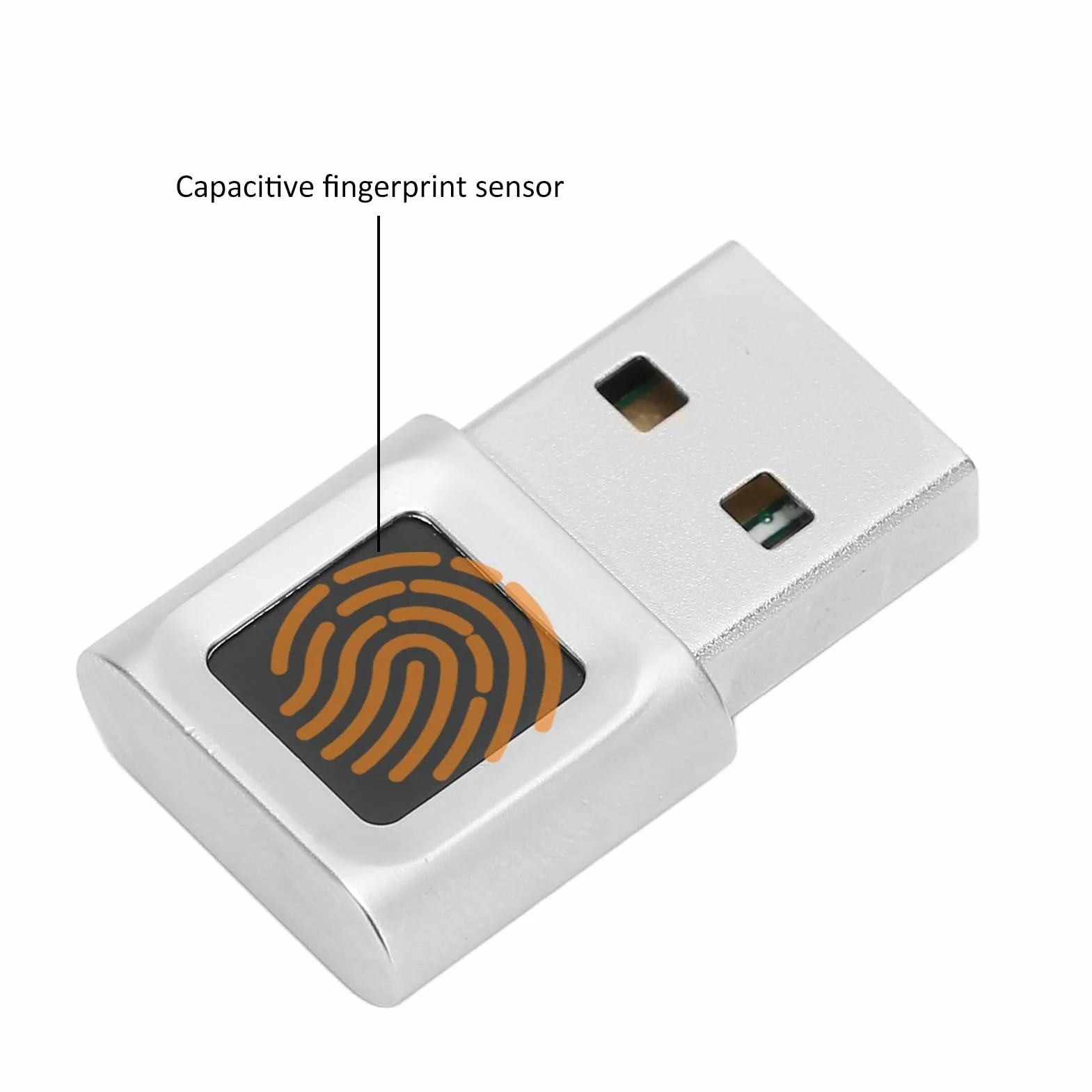 PUSOKEI Mini czytnik linii papilarnych USB do laptopa skaner linii papilarnych Hello, czujnik odcisków palców, biometryczne zamki bezpieczeństwa laptopa do 7/8/10