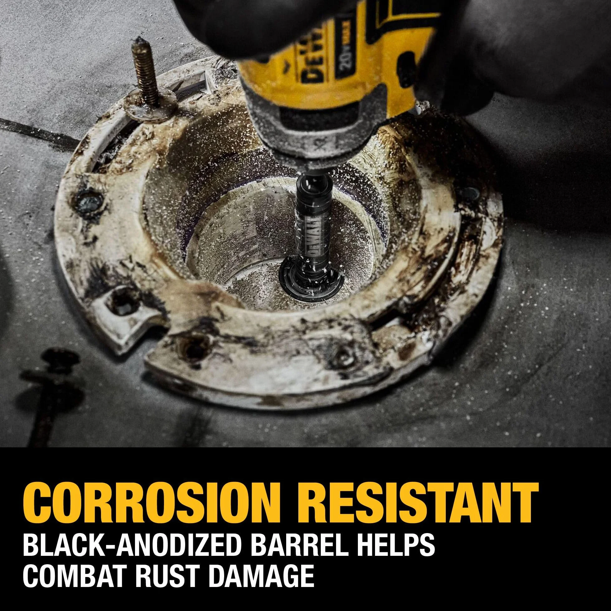 DEWALT Przecinak do rur Impact Connect, frez PVC, diamentowe koło tnące (DWAIPCIR)