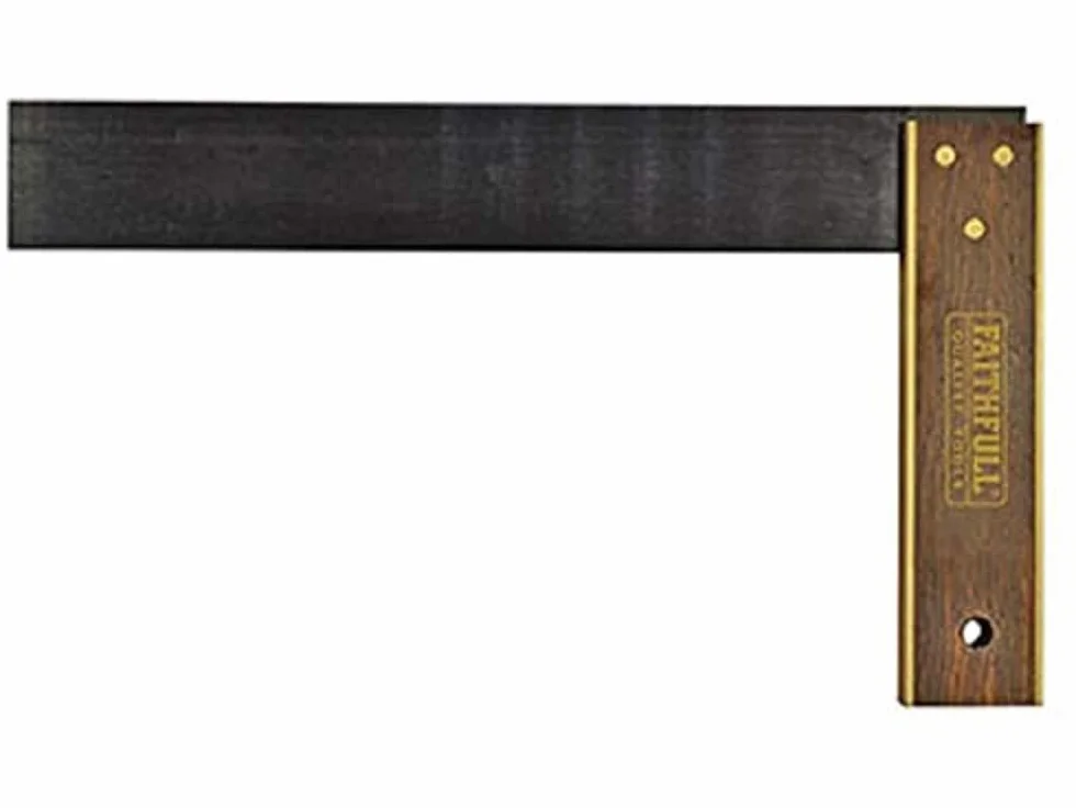 Faithfull FAITRY12 Carpenters Try Square 30 cm, srebrny