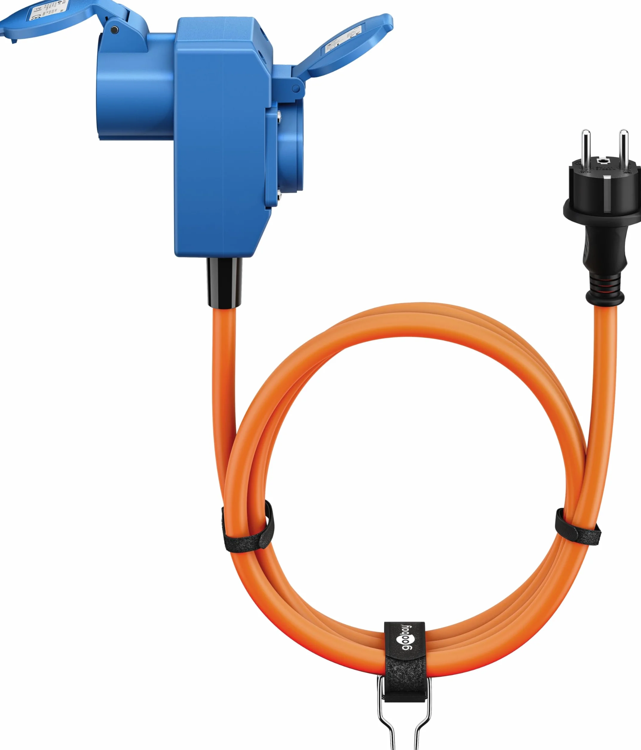 goobay Kabel adaptera CEE do przyczepy kempingowej 1,5 m