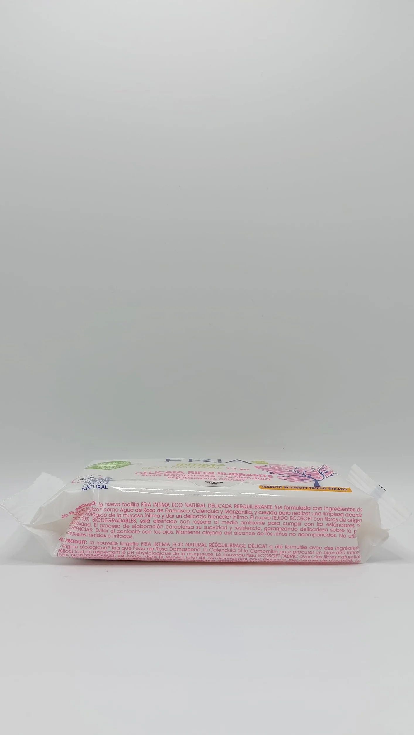 FRIA Chusteczki Intime Eco Natural Delicate 12 jednostek