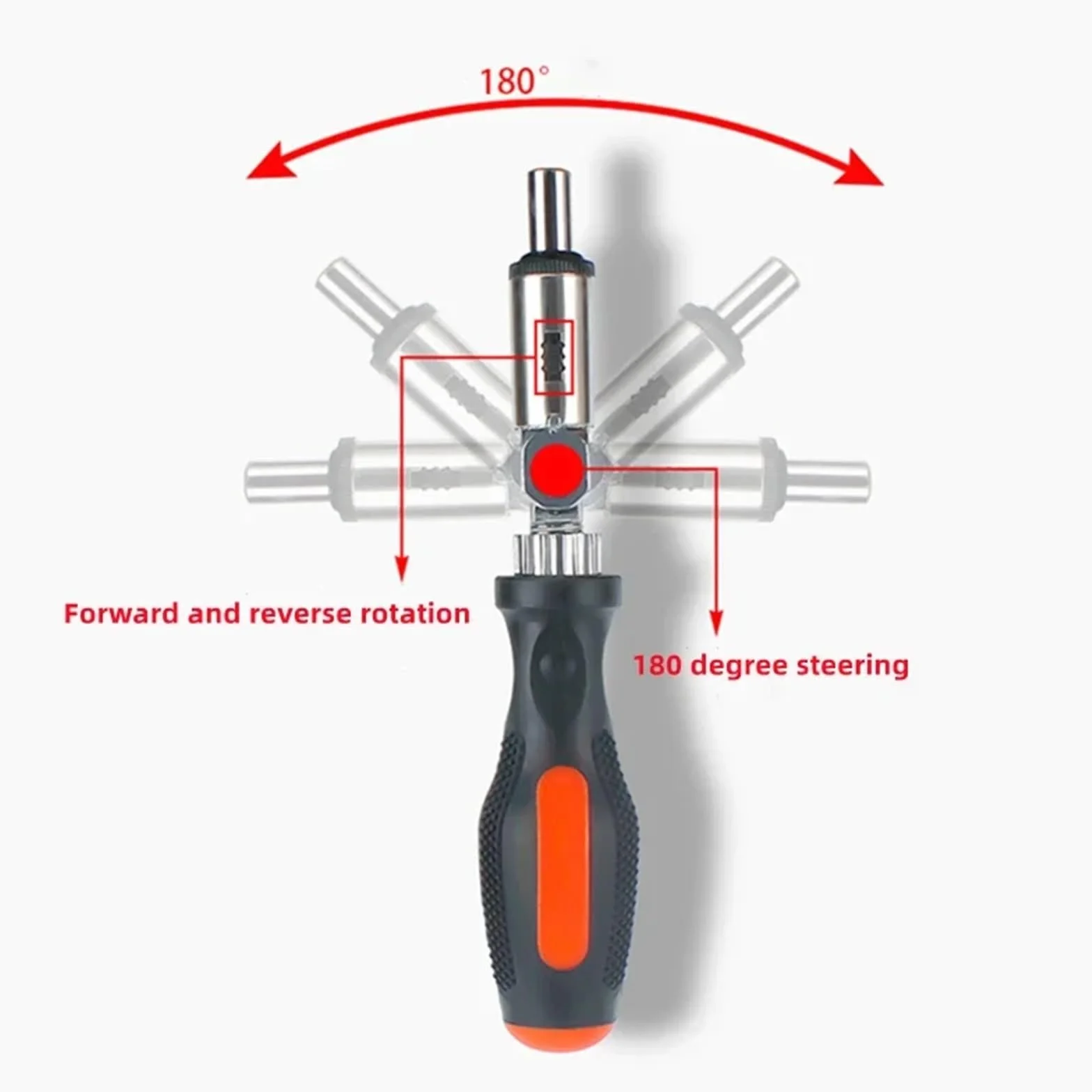 Adapter przedłużki wiertła, Elastyczny zestaw przedłużający do wiertarki 1/4" Adapter 105 stopni kąt prosty Opakowanie 22 szt(10pc)