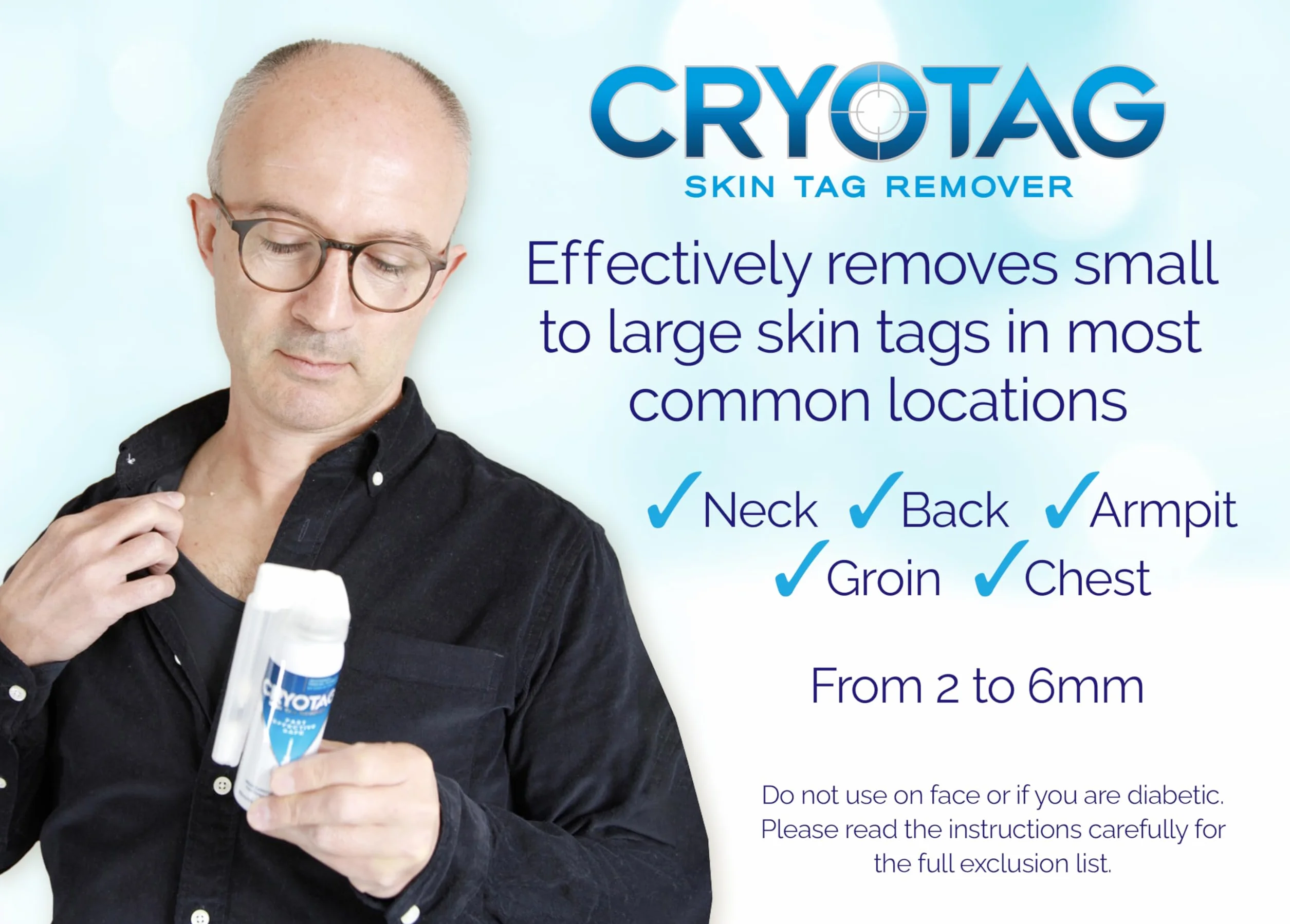 Cryotag Skin Tag Remover 12 zabiegów usuwanie brodawek