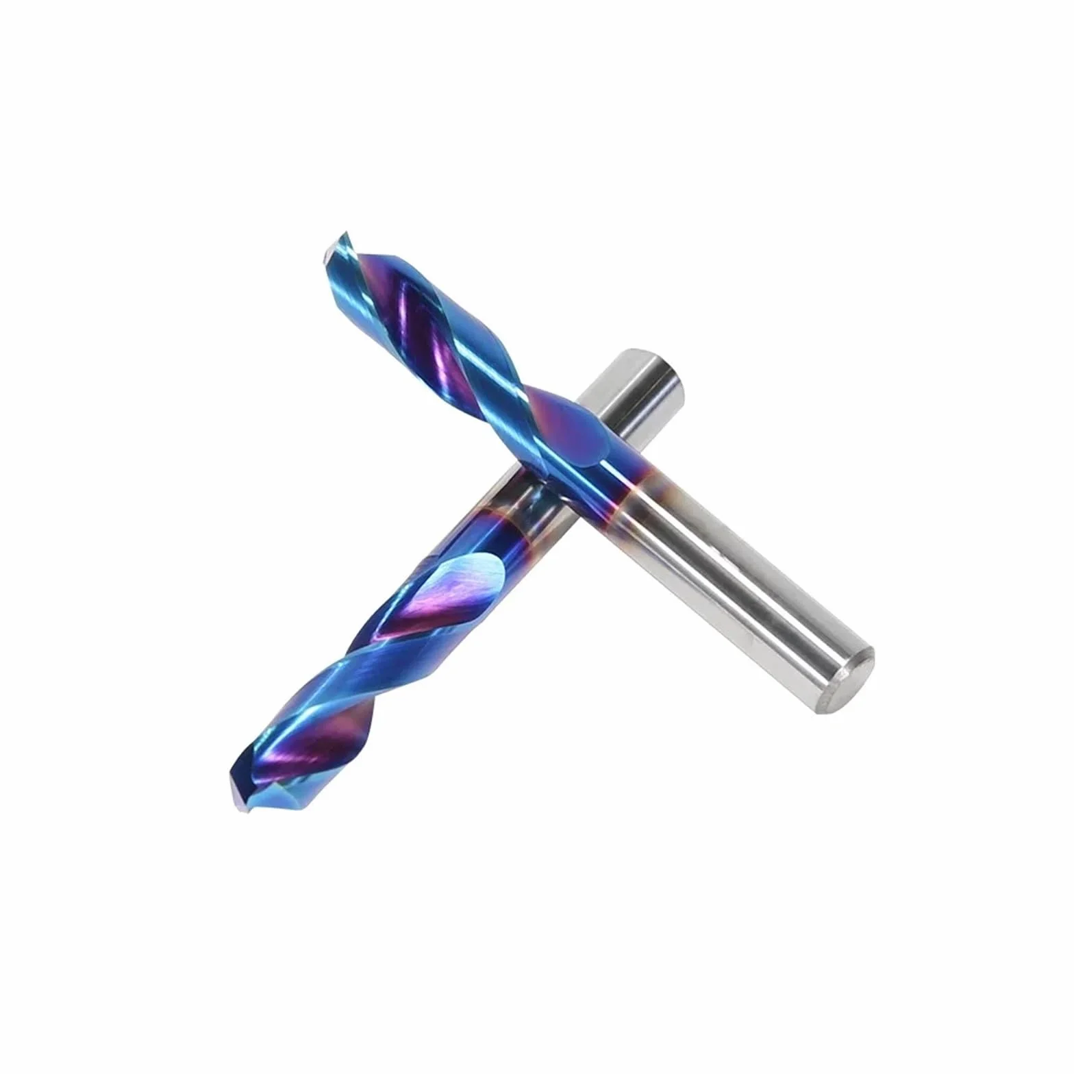 Wiertła z węglika wolframu HRC65° Wiertła do metalu do obróbki twardych metali Tokarka CNC Narzędzie do wiercenia stali 1,0-20,0 mm(7.1mmx30x60L)