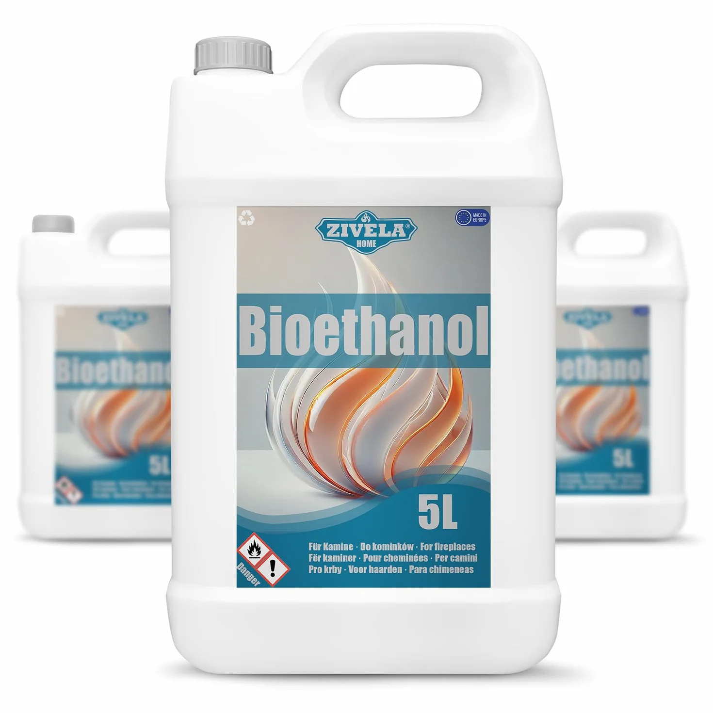 Bioetanol 96,6% 15 l bezzapachowy do kominka
