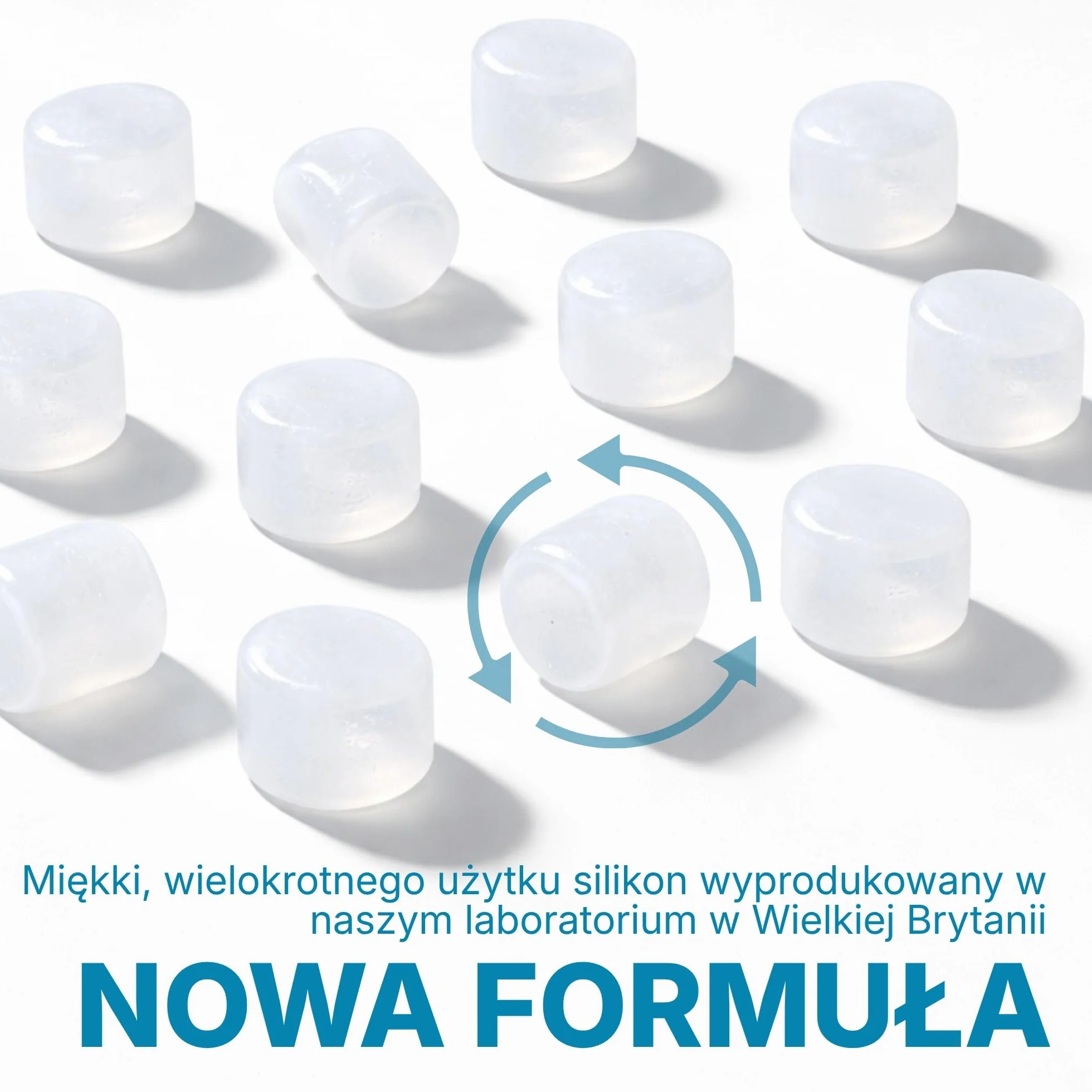 Medi Grade Silikonowe Zatyczki do Uszu 27dB Wielorazowe Stopery na Chrapanie 6 Par