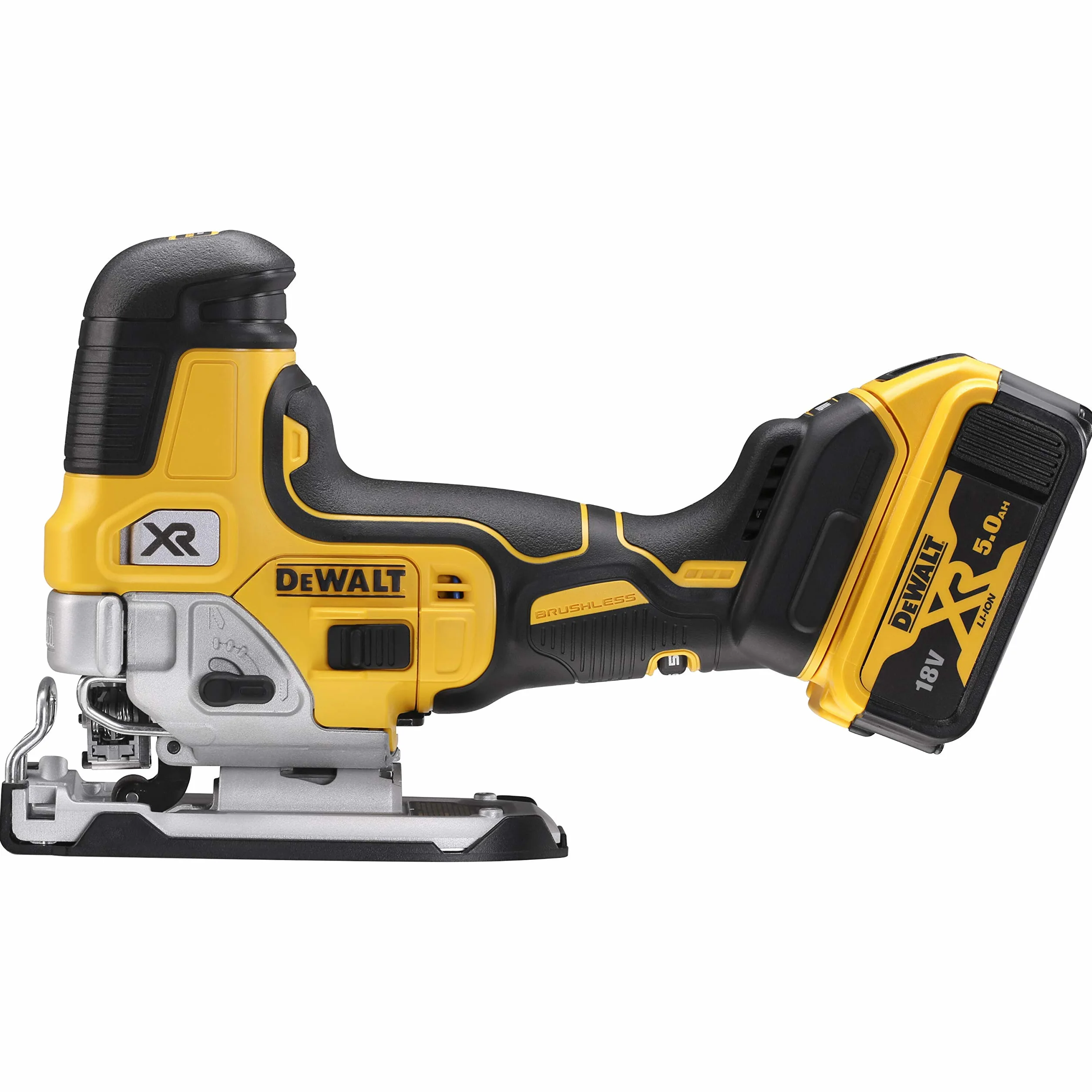 Wyrzynarka 18,0V Głębokość Cięcia 135mm 2x5Ah TSTAK DCS335P2 DeWalt