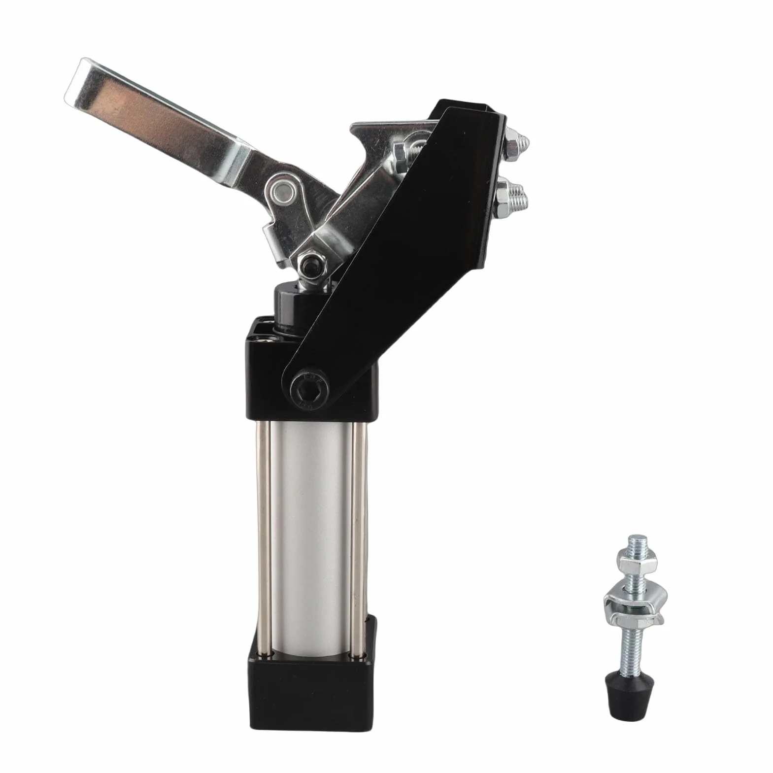 Generic Pneumatyczny Zacisk Dociskowy 300 Mm, Profesjonalna Konstrukcja Cylindra Zapewniająca precyzyjną obróbkę i wydajną produkcję, Idealny do Spawania i Mocowania