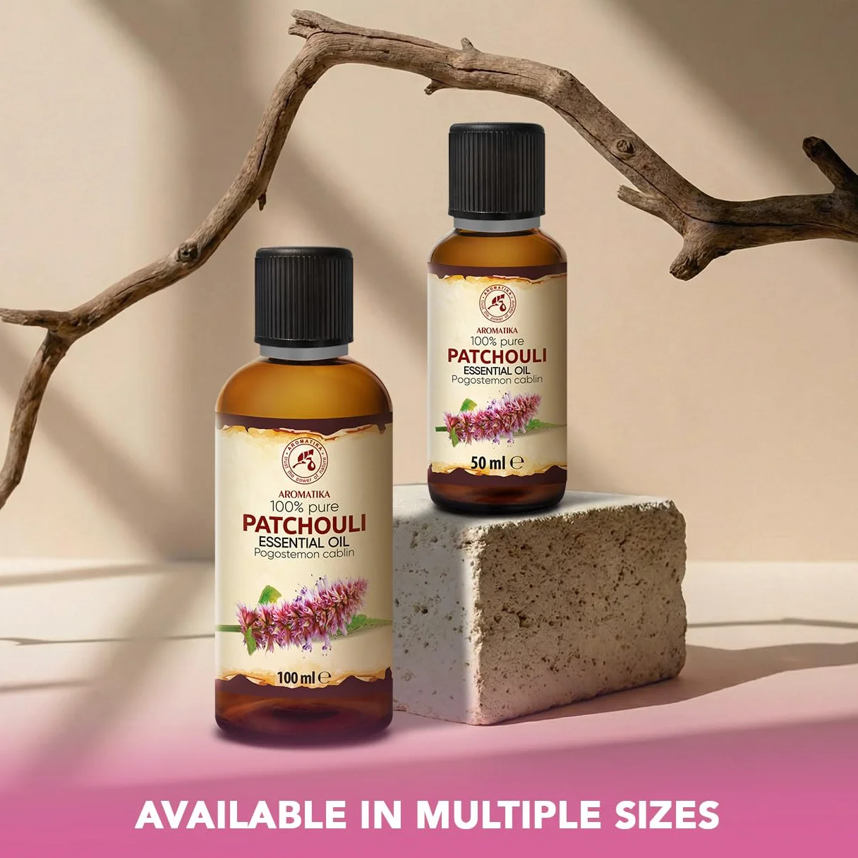 Olejek Eteryczny z Paczuli 100 ml Pogostemon Cablin Aromatyczny do Dyfuzora Aromaterapia