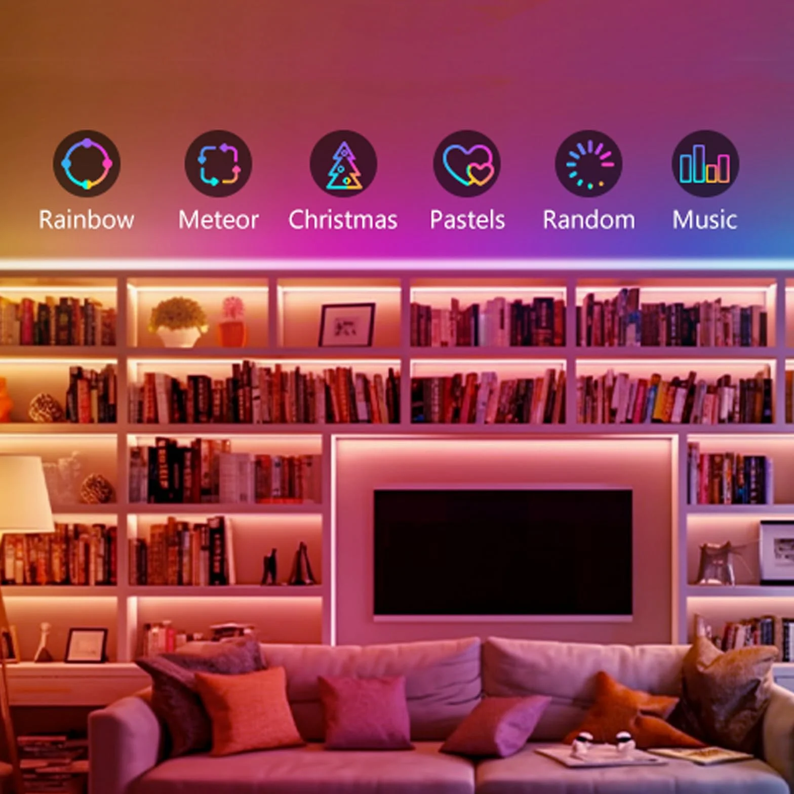 OBA VOCOlinc LS2201 Smart taśma LED, RGB+IC, 10 metrów, Wi-Fi 2,4 GHz, 16 milionów kolorów, kompatybilny z Apple HomeKit, Google Home, Alexa