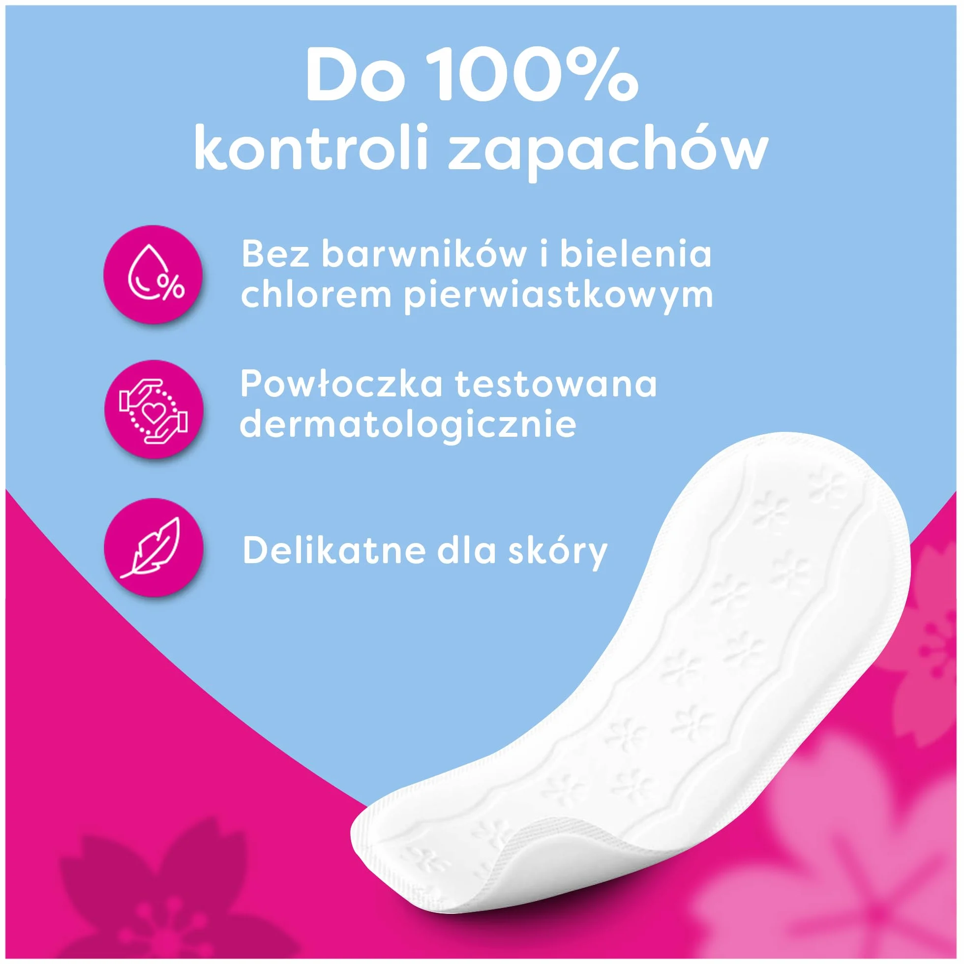 Carefree Cotton Aloe 76 szt. Wkładki higieniczne o zapachu aloesowym