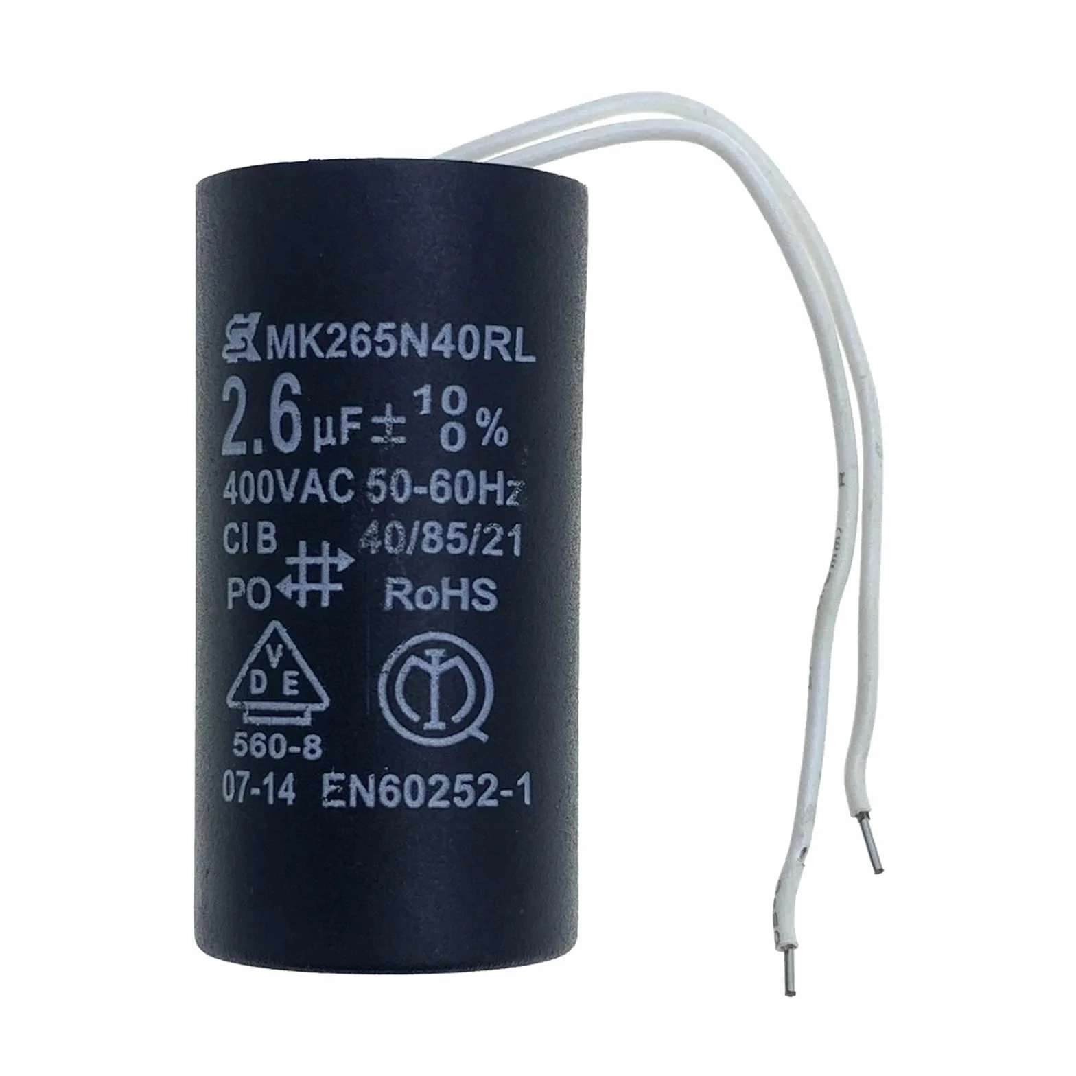 HWEIH Część kotła gazowego Pompa cyrkulacyjna wody Kondensator MK205J40RL MK255J40RL 2,0 uF 2,5 uF(MK265N40RL 2.6uF)