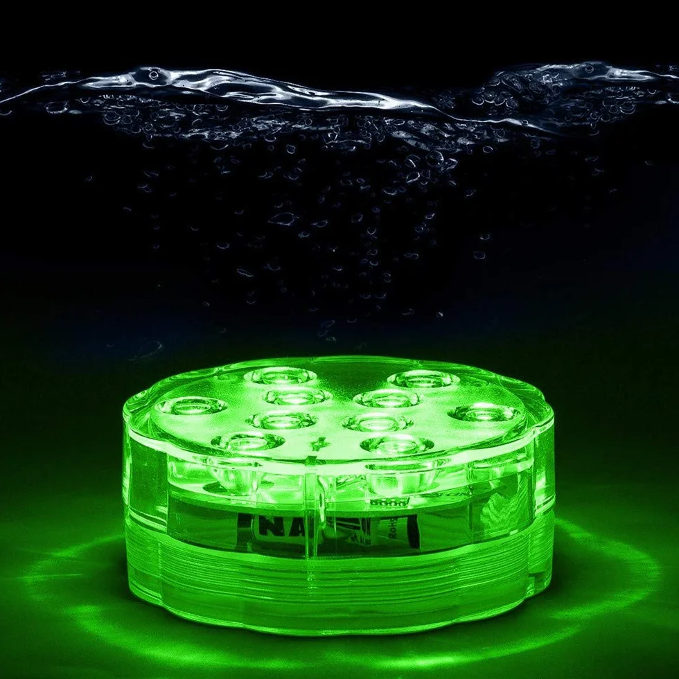 Pilot zdalnego sterowania RGB LED do podwodnego oświetlenia, wodoszczelna, zmiana kolorów, 1 szt.