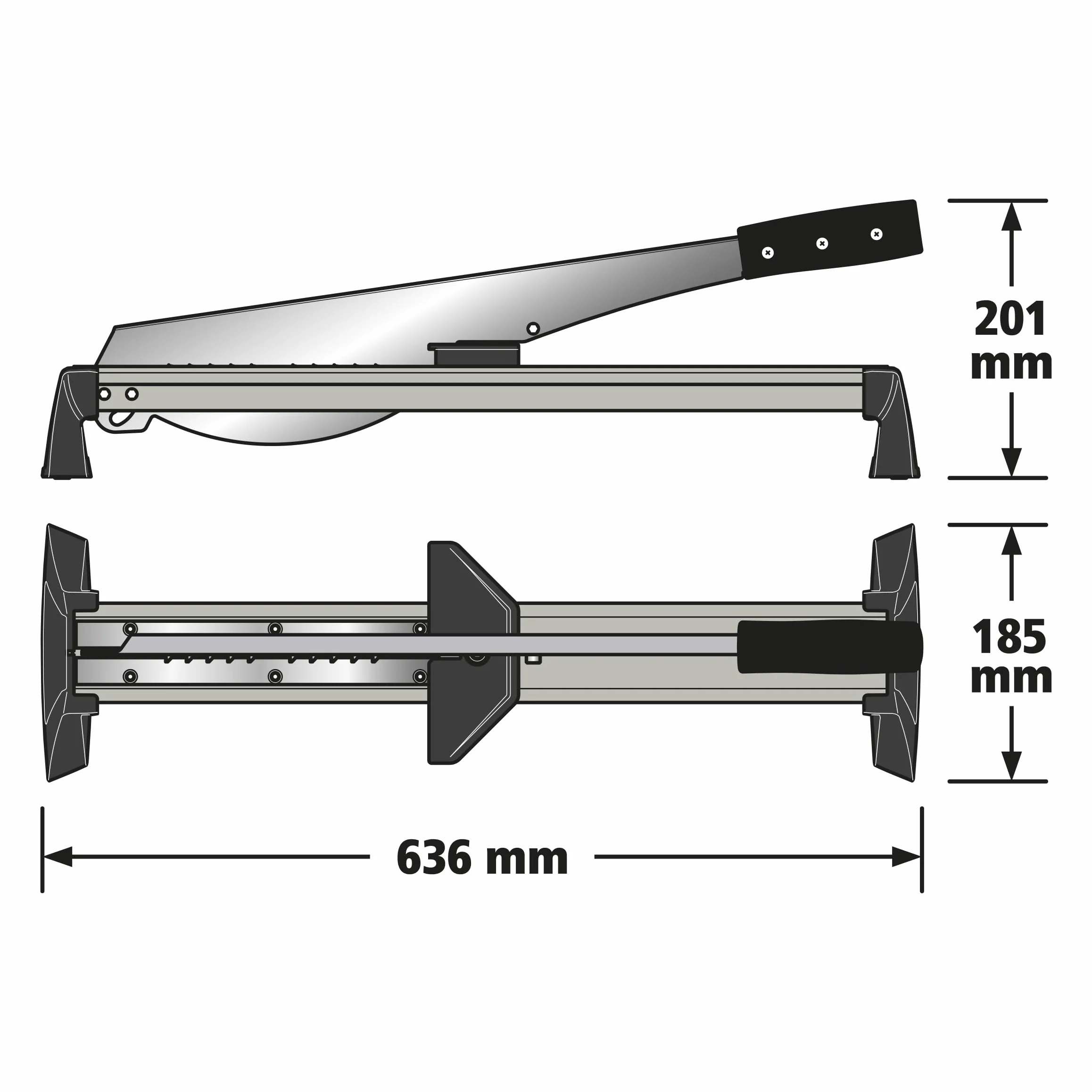 Wolfcraft 6937000 Nożyk do Laminatu, Srebrny