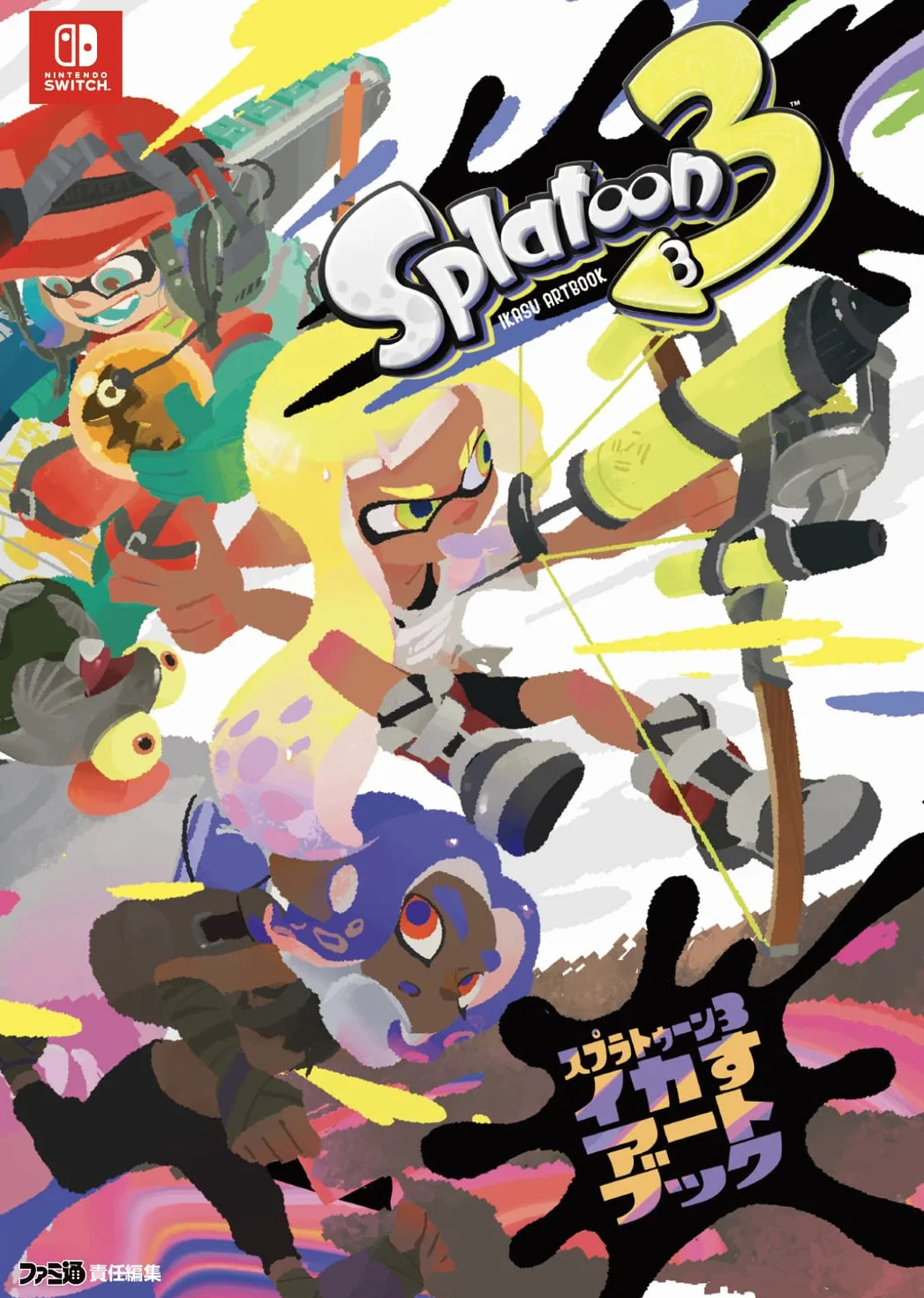 SPLATOON 3 IKASU ARTBOOK (ARTBOOK VO JAPONAIS)