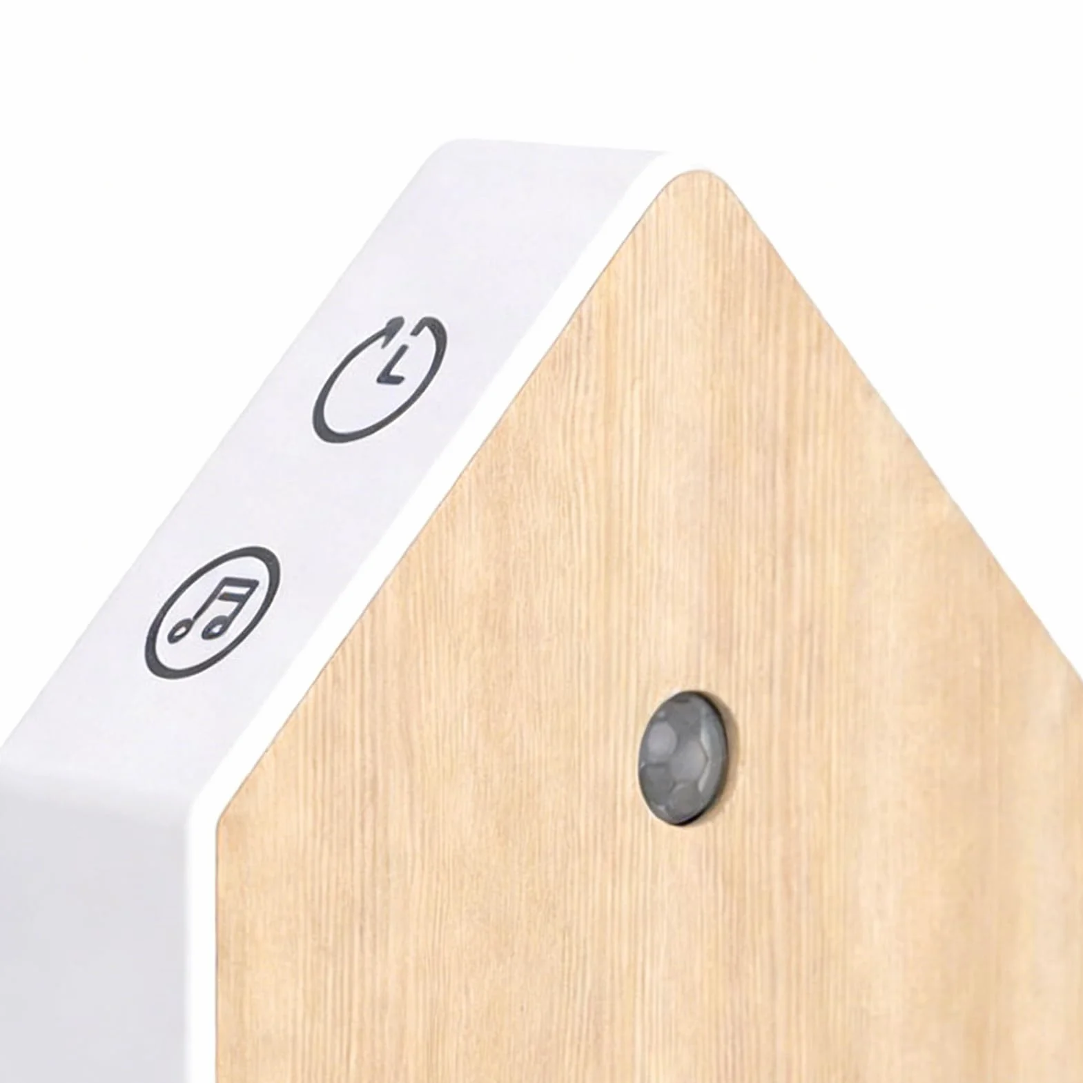 Sound Machine for Sleep – głośnik relaksacyjny z czujnikiem ruchu, pudełko do śpiewania ptaków z 4 dźwiękami do wyboru i regulowaną głośnością, kompaktowy głośnik ABS do domu, biura, hotelu, toalety