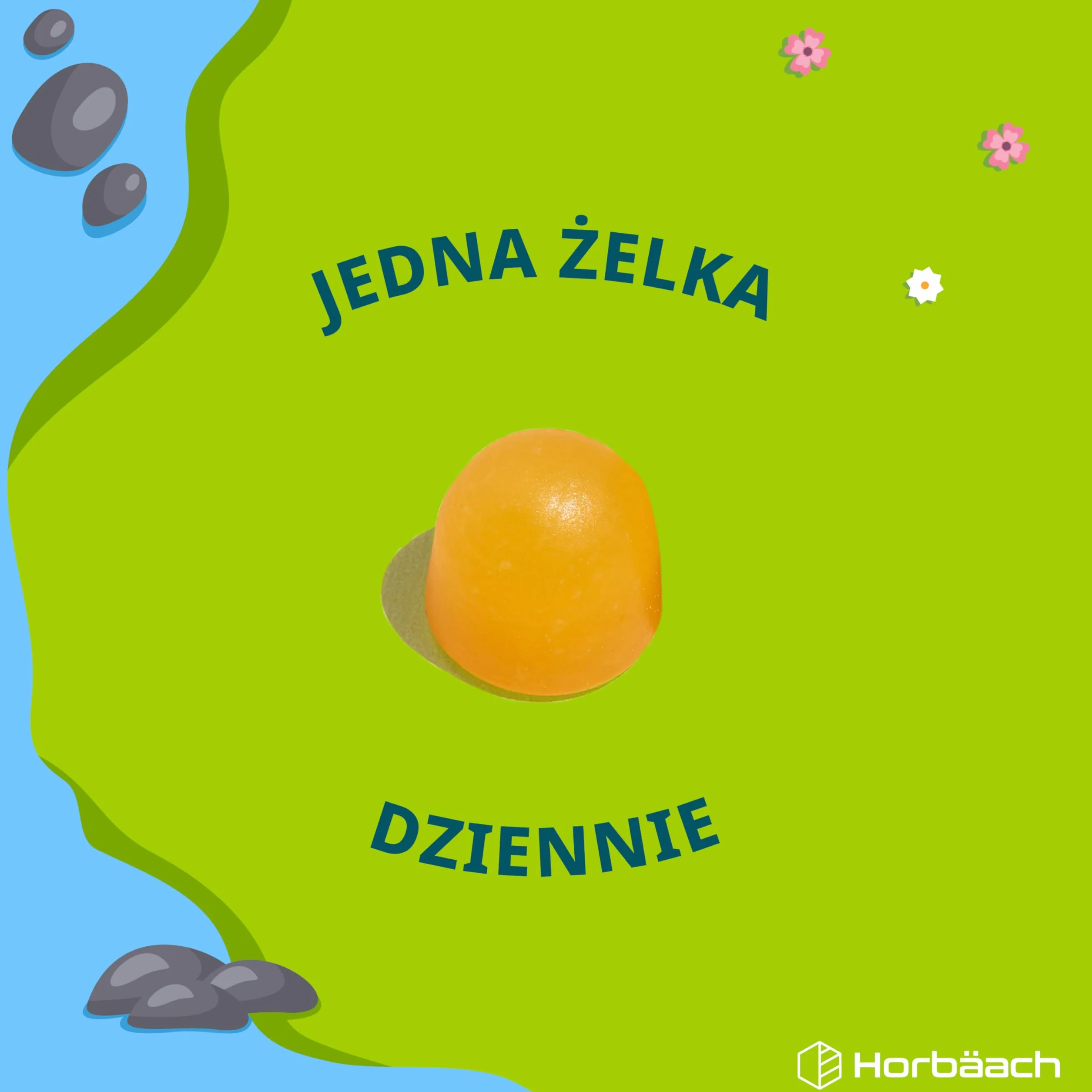Witamina B Żelki dla Dzieci | 60 Żelek – Pyszny Smak Marakui | Suplement o Wysokiej Mocy z Kompleksem Witamin z Grupy B – B12, B6, B1, B2, B3, B5, Biotyna, Kwas Foliowy, Cynk i Jod | marki Horbaach