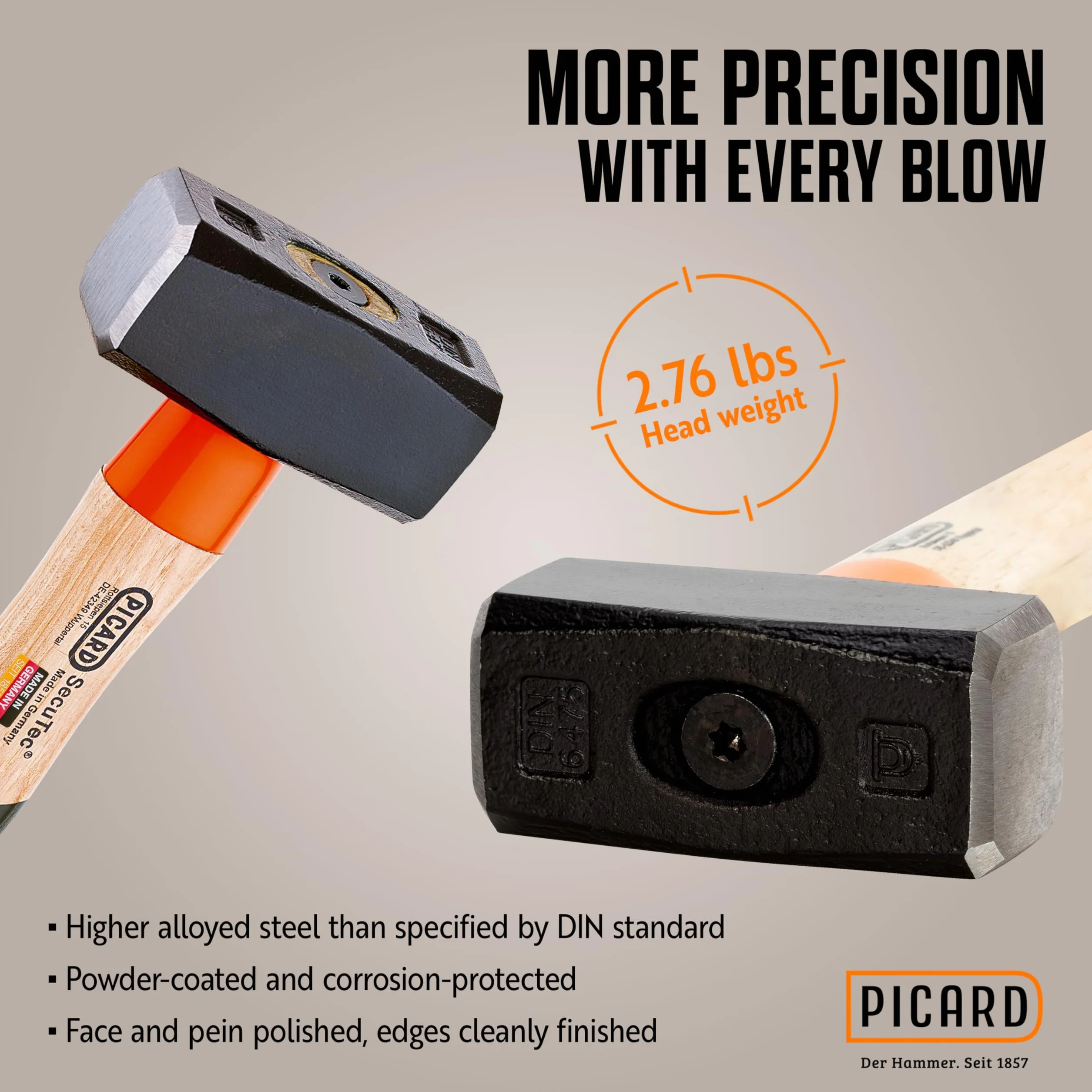 PICARD Młotek wyburzeniowy SecuTec 1250g