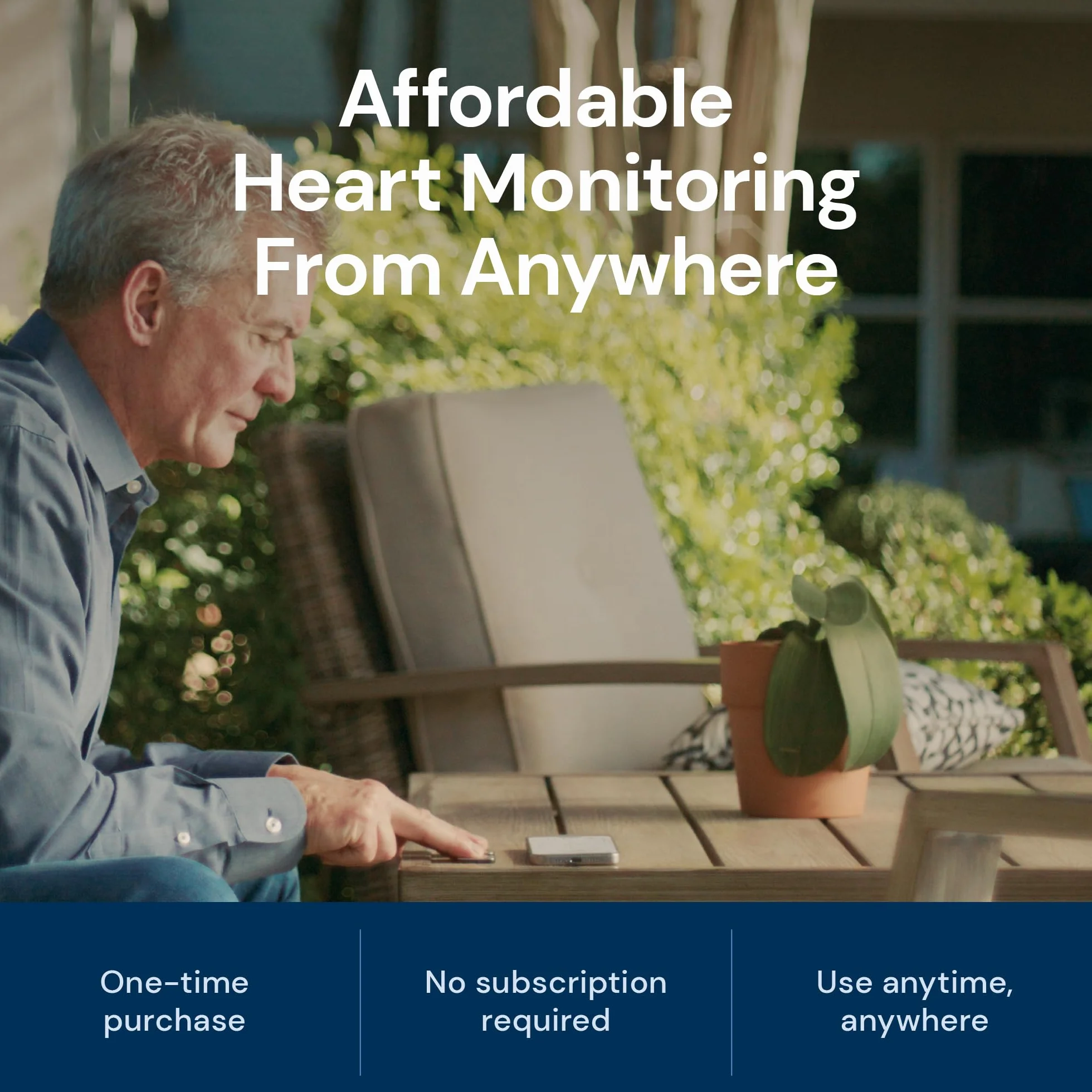 KardiaMobile osobisty jednoprzewodowy monitor EKG - wykrywa migotanie przedsionków i inne arytmie - wyniki w 30 sekund - łatwy w użyciu - współpracuje z większością smartfonów