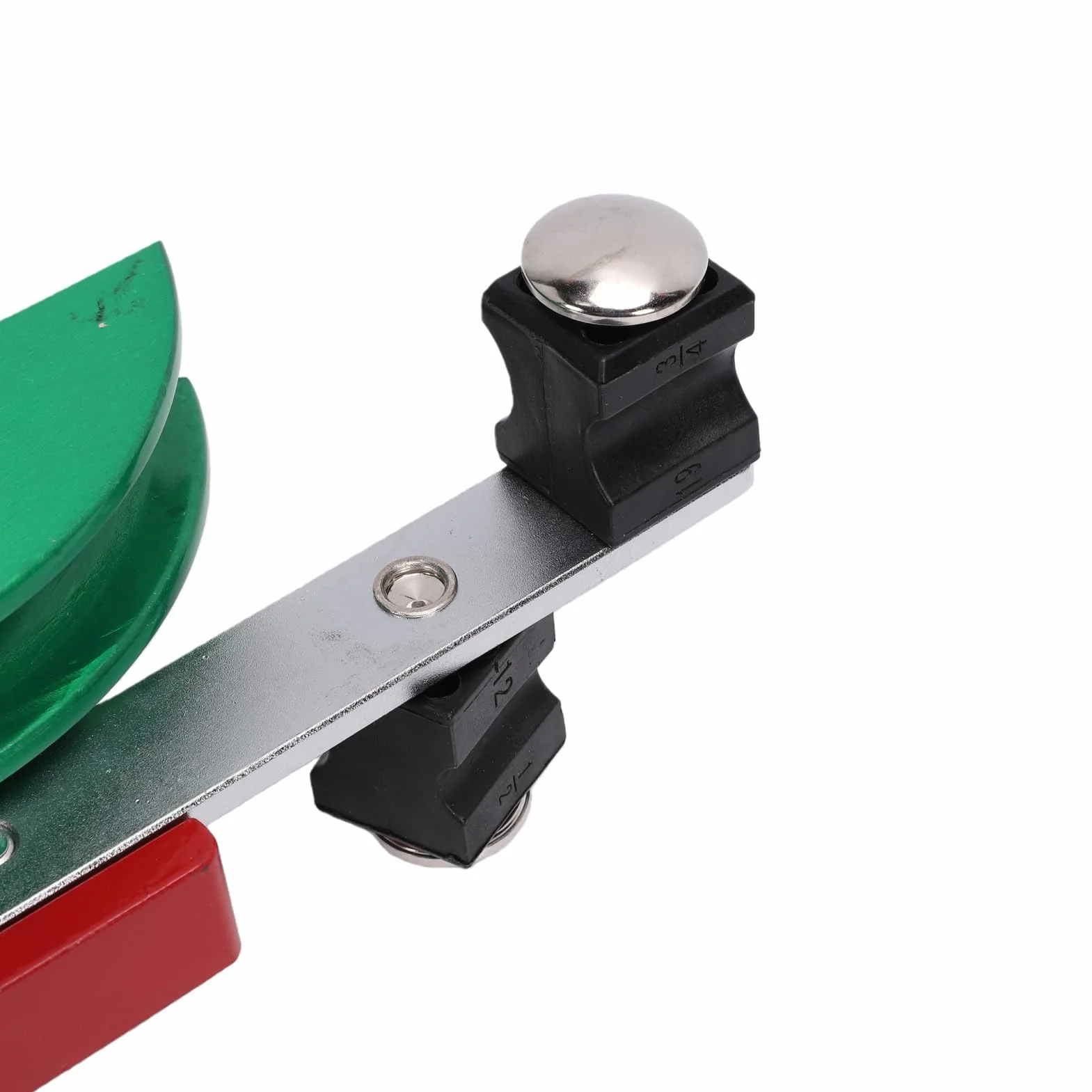 Zestaw 7 w 1 Giętarka do Rur 90 Stopni z 7 Kolorowo Kodowanymi Aluminiowymi Głowicami, Obcinak do Rur i Narzędzie Gratowania Miedzianych, Aluminiowych i PVC o średnicy