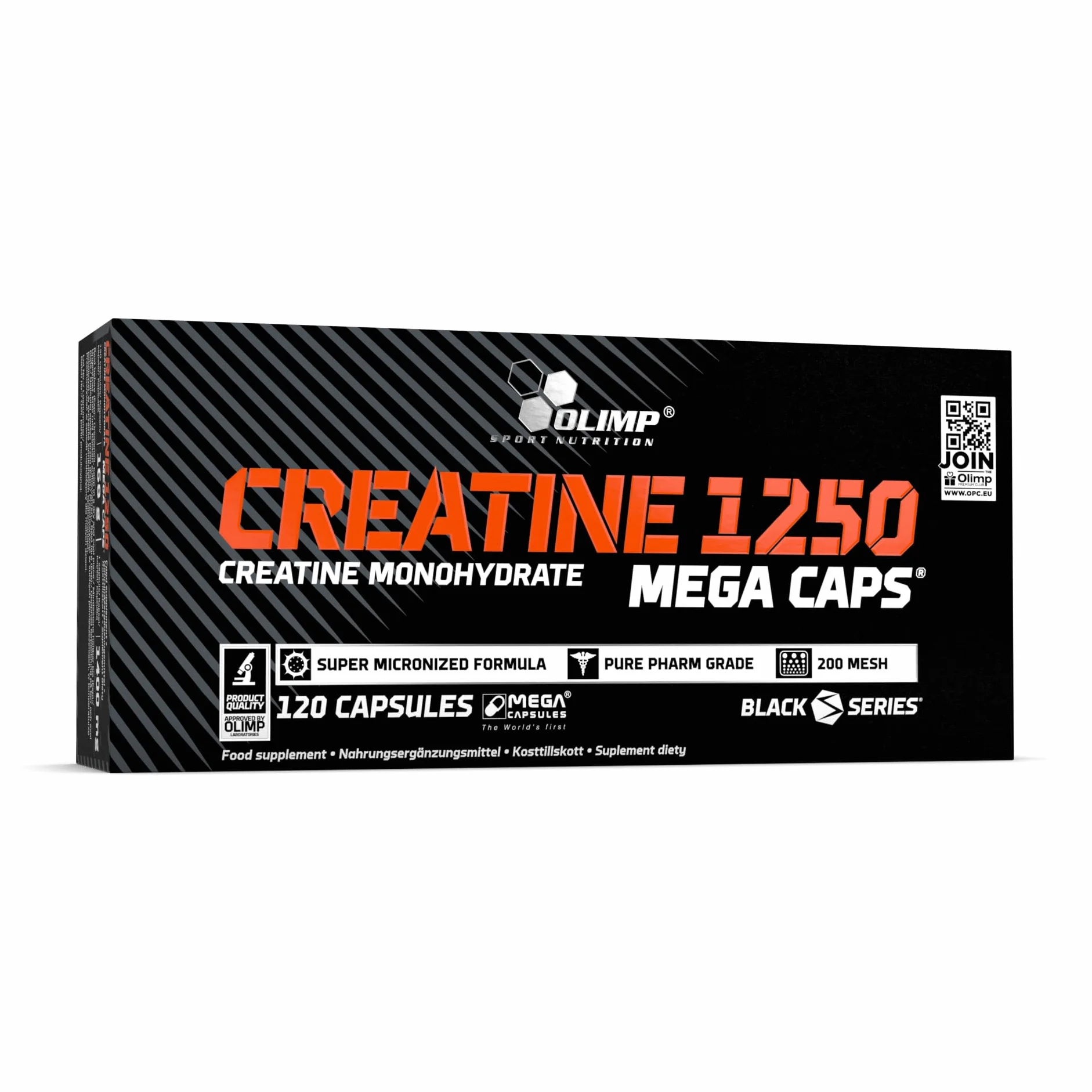 Olimp Creatine 1250 Mega Caps - 120 Kapsułek