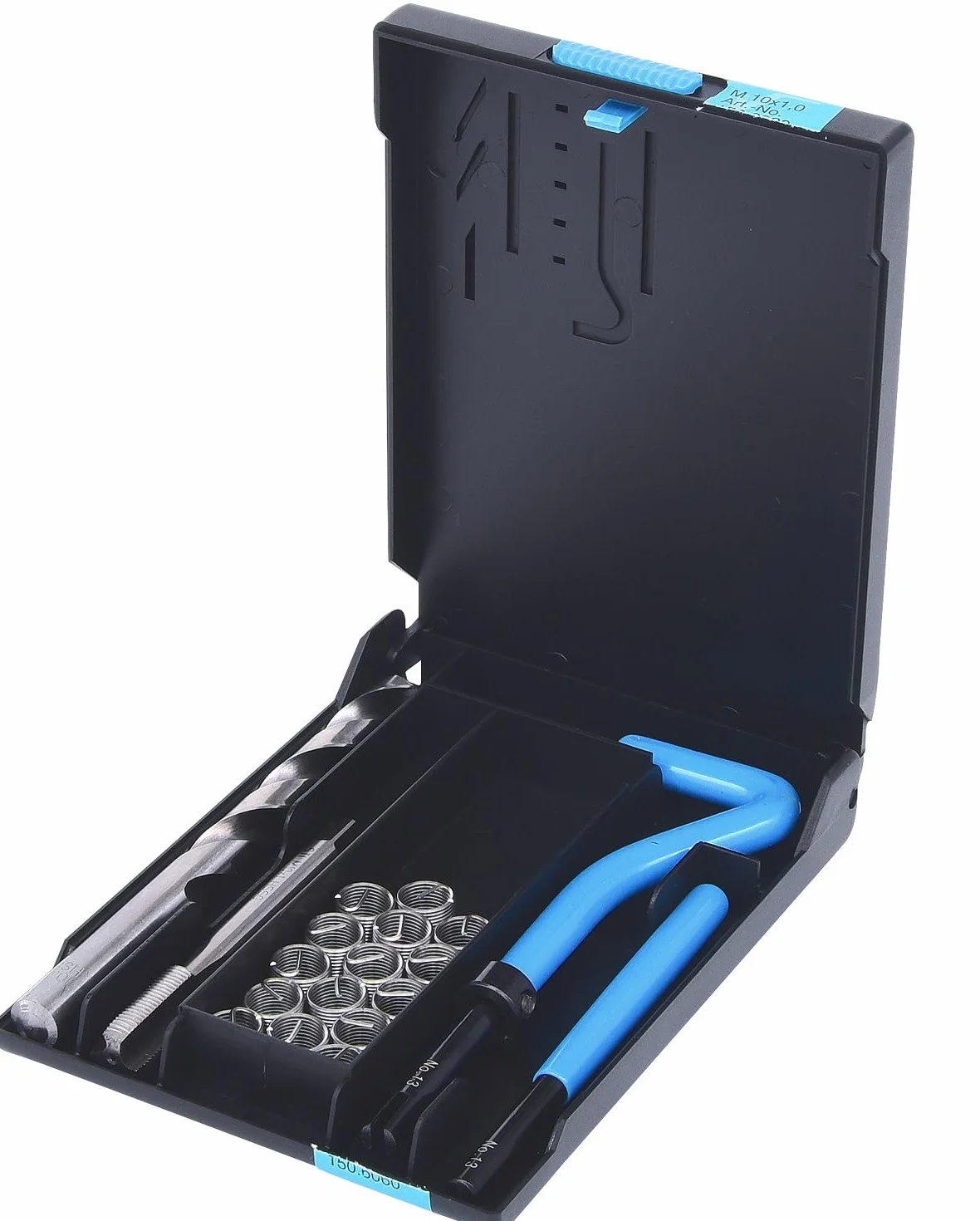 KS Tools 150.6060 Zest do naprawy gwintów ze stali nierdzM10 x 1,0 x 14,0 mm, 19-szt