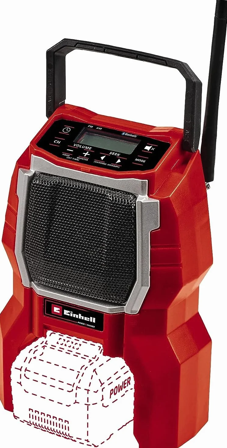 Einhell TC-RA 18 Li BT Radio akumulatorowe 18 V Li-Ion Bluetooth