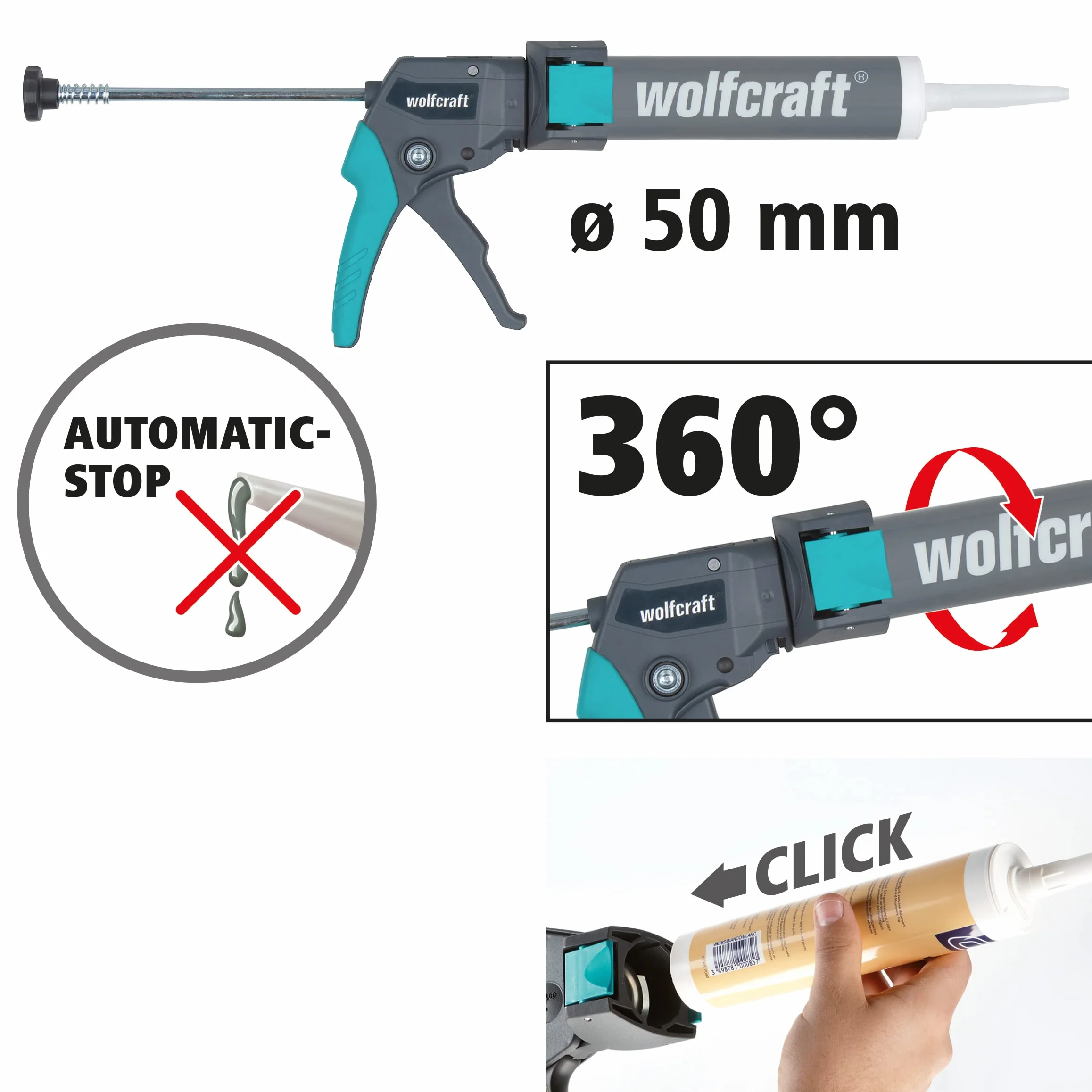 wolfcraft Wyciskacz MG 310 COMPACT I 4357000 I Kompaktowy wyciskacz zajmujący niewiele miejsca