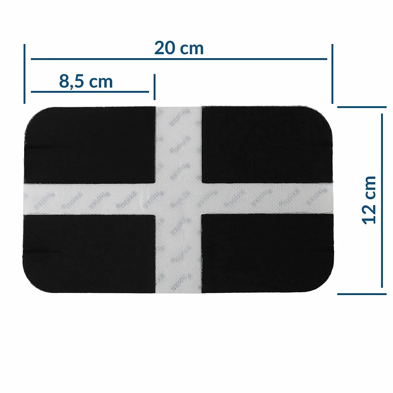 Specjalna elektroda żelowa na ból krzyża do elektrostymulatora i aparatu tens- 20x12cm