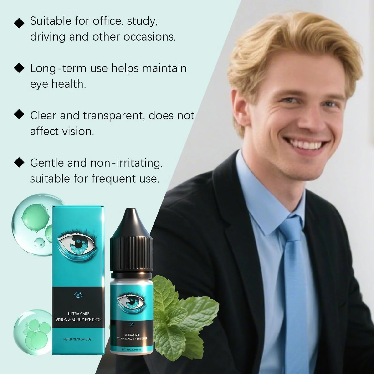 Krople do oczu 10 ml nawilżający roztwór łagodzący zaczerwienienia