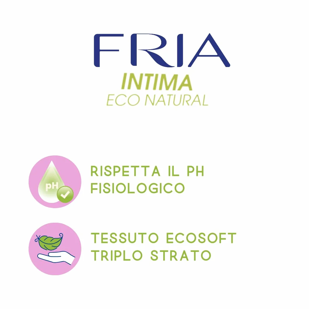 FRIA Chusteczki Intime Eco Natural Delicate 12 jednostek