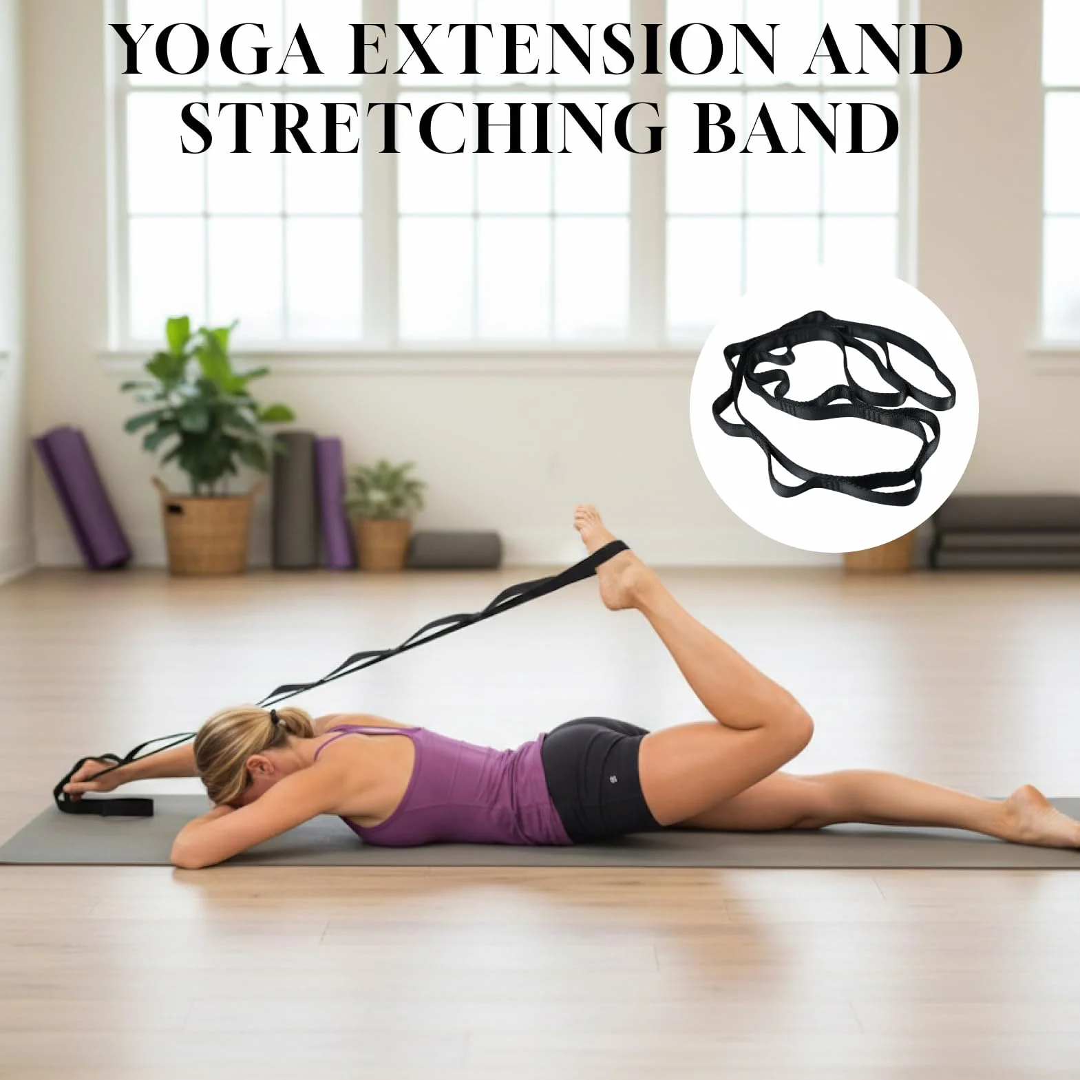 Daisy Chain Loop Straps – wytrzymała pętla do wspinaczki i Loop Straps Gym do pasa dipowego, pasa obciążeniowego, treningu siłowego, wspinaczki, jogi, pilatesu, ćwiczeń fitness, dodatkowego