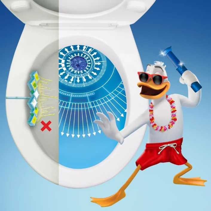 Duck® Fresh Discs® Marine - podwójny zapas do toalety o zapachu morskim - krążek czyszczący do WC 2 x 36ml