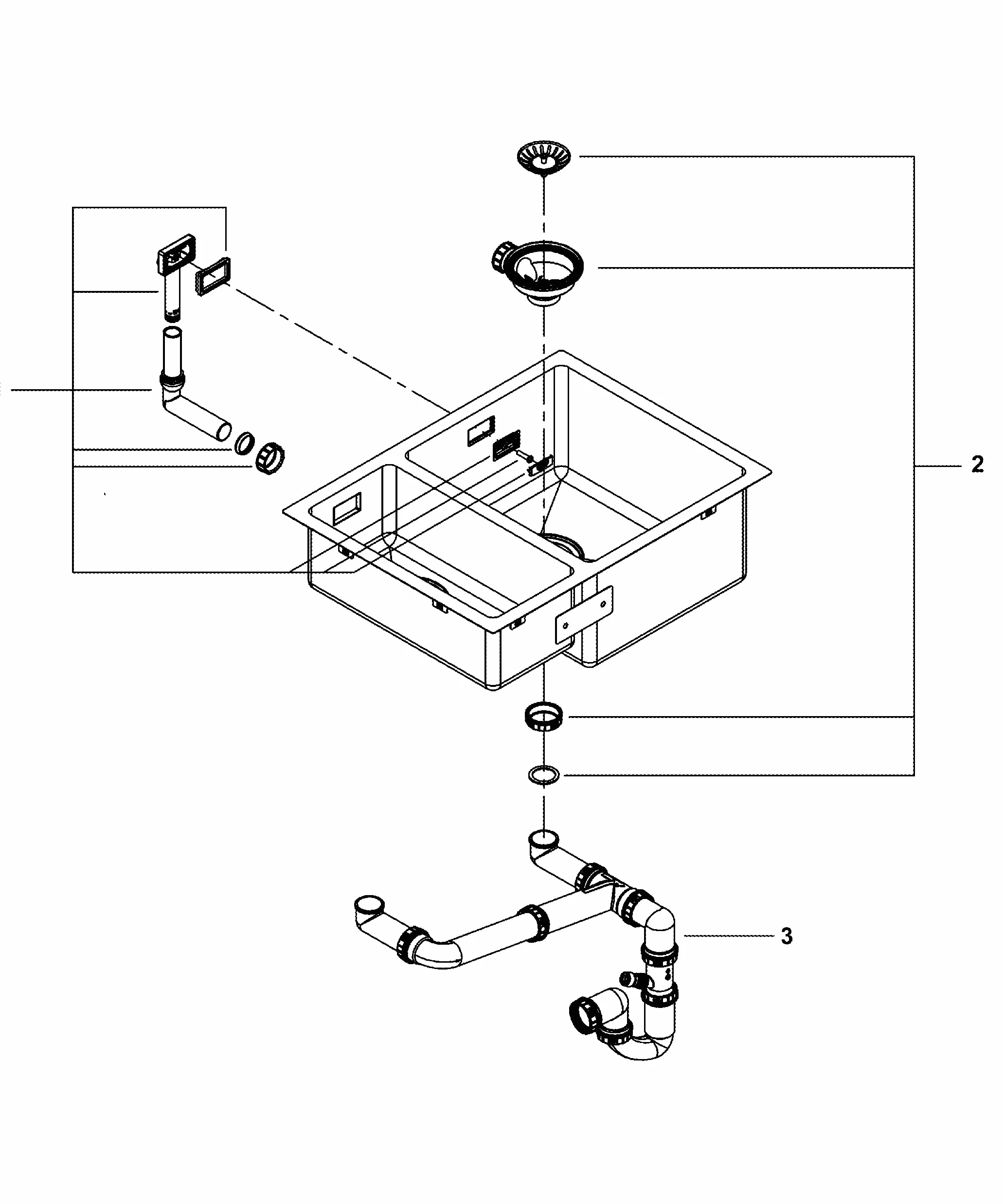 GROHE K700U zlewozmywak ze stali nierdzewnej ze stali nierdzewnej 31576SD1