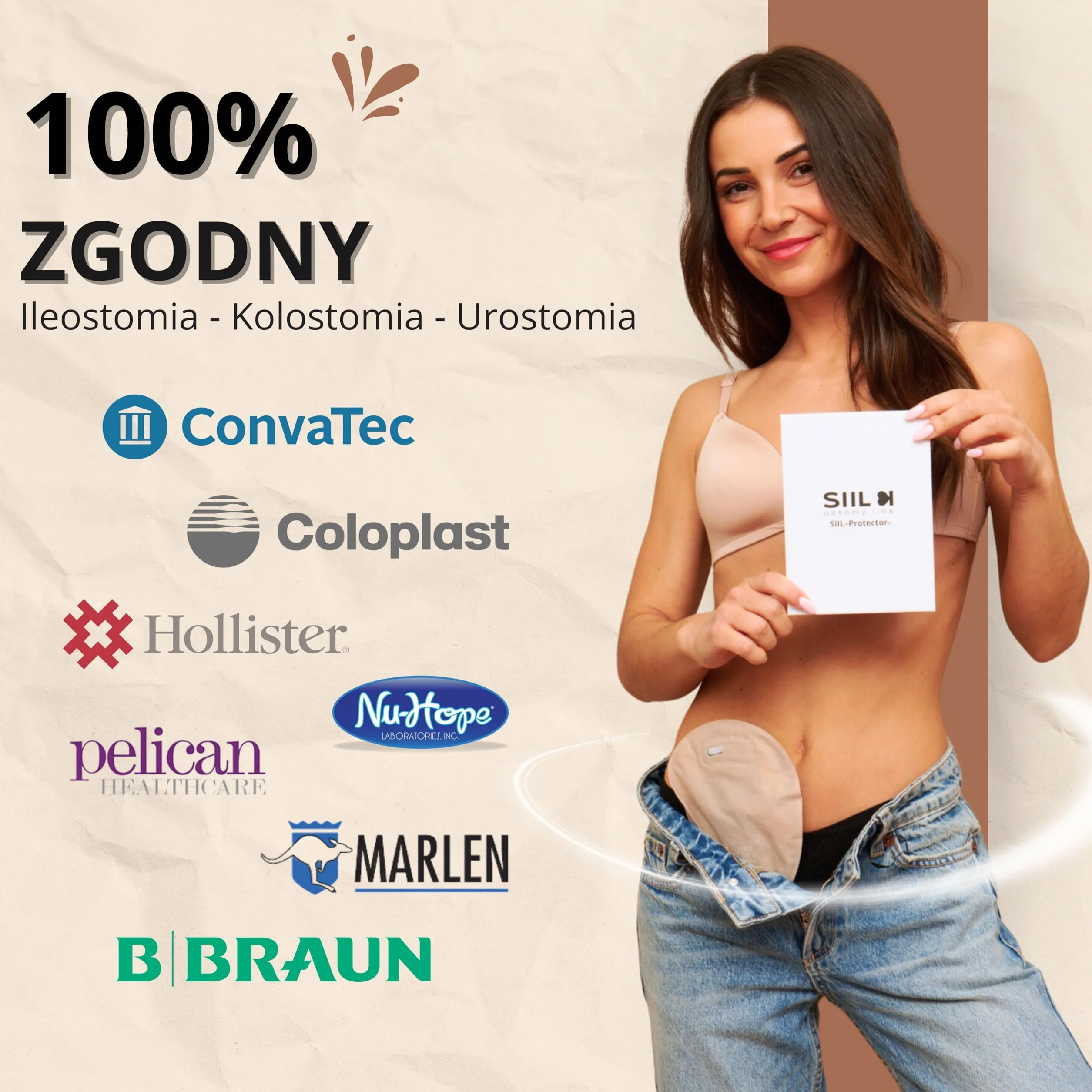 Osłona Stomijna dla worków stomijnych | Stoma Protector | Chroń swoje worki kolostomijne i sprzęt ileostomijny z ochroną stomii | Pokrowiec na stomię