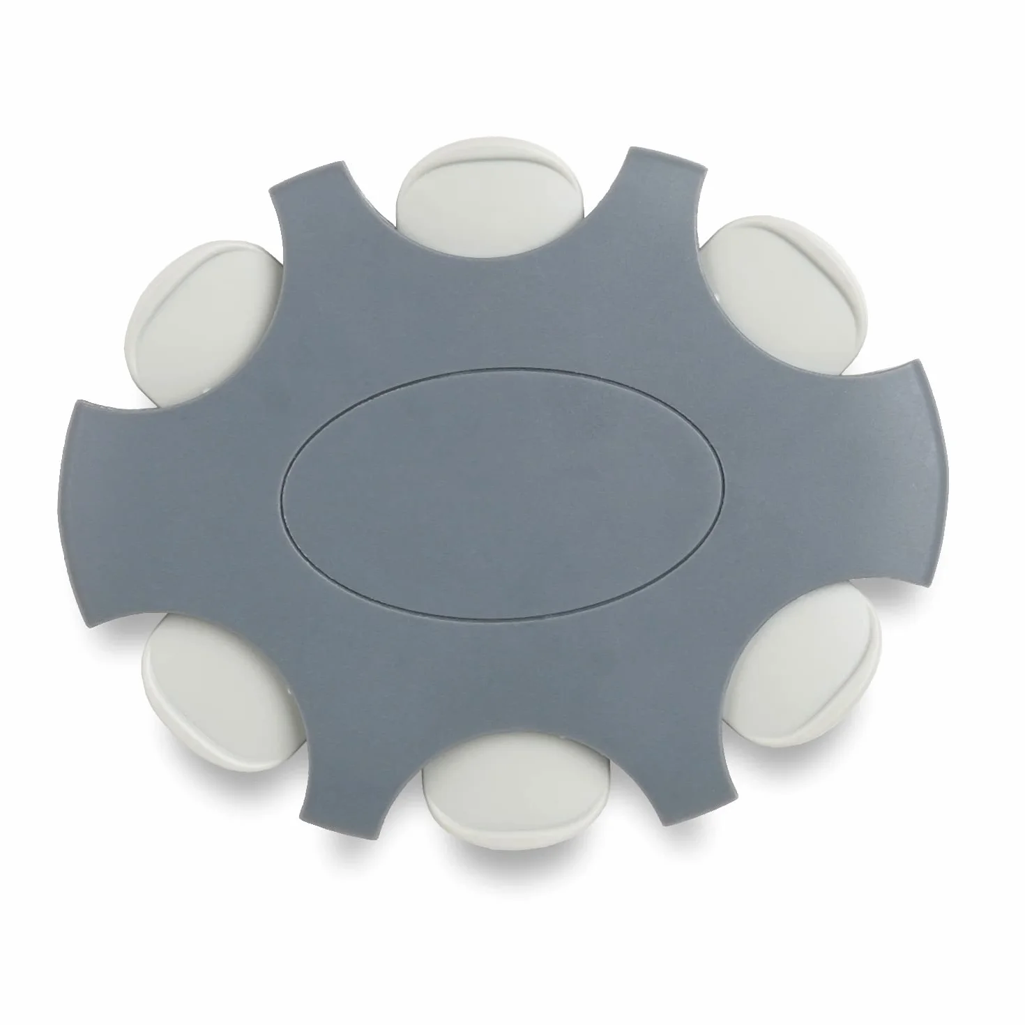 JB White 6 sztuk filtrów ProWax do aparatów słuchowych, odpowiednie dla głośników Oticon i Bernafon, 1 x dozownik z 6 narzędziami i 6 filtrami, szary