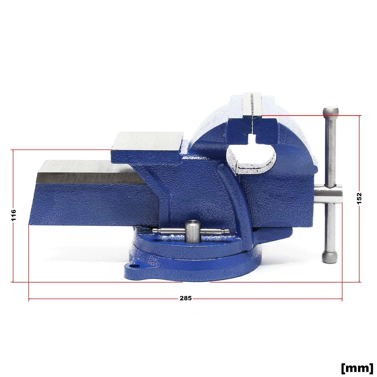 Imadło Light Duty 125 m szczęka zaciskowa i 127 mm kowadło do lekkich obciążeń
