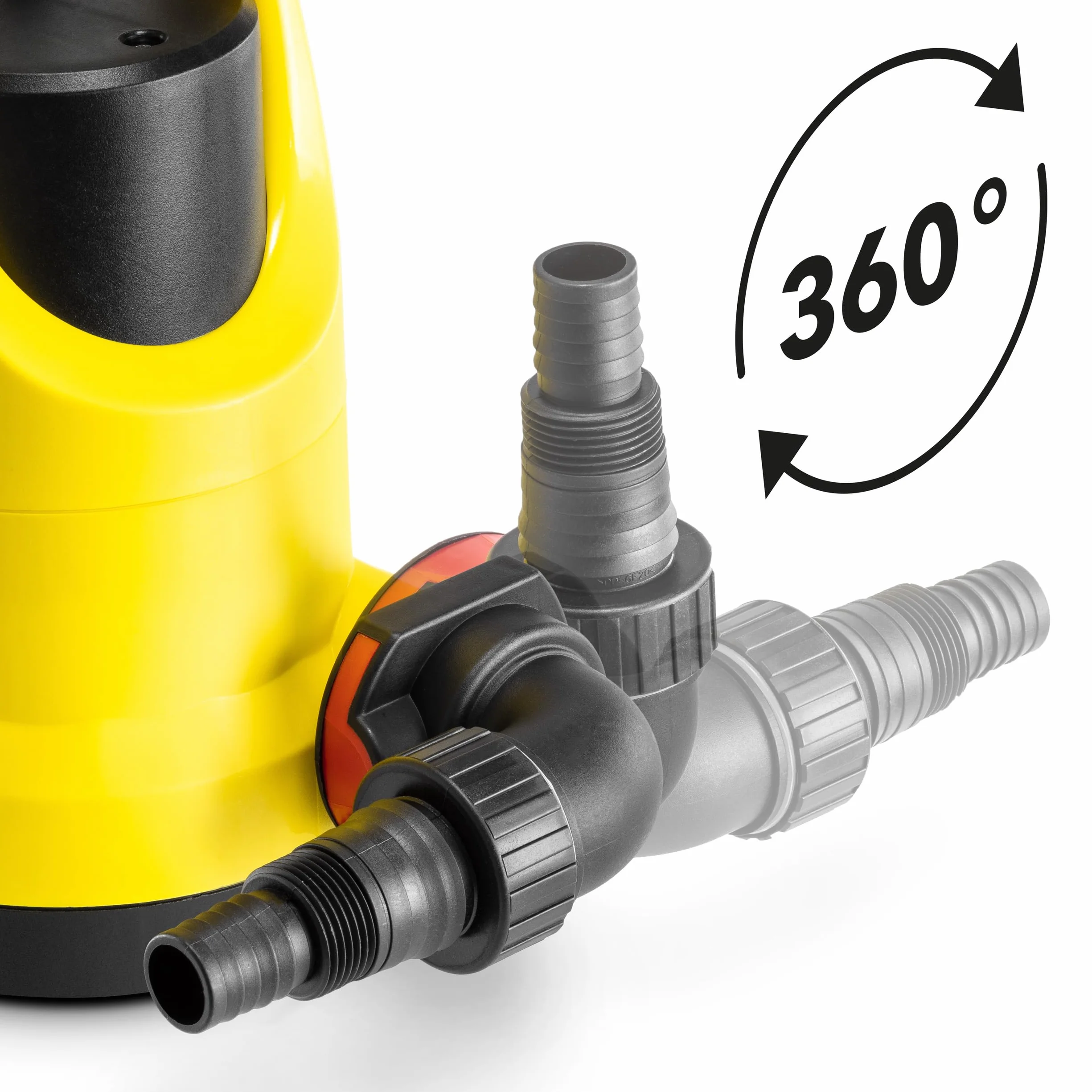 TROTEC TWP 4006 E pompa zatapialna czysta woda o dużej mocy 400 W do pompowania do 7300 litrów na godzinę