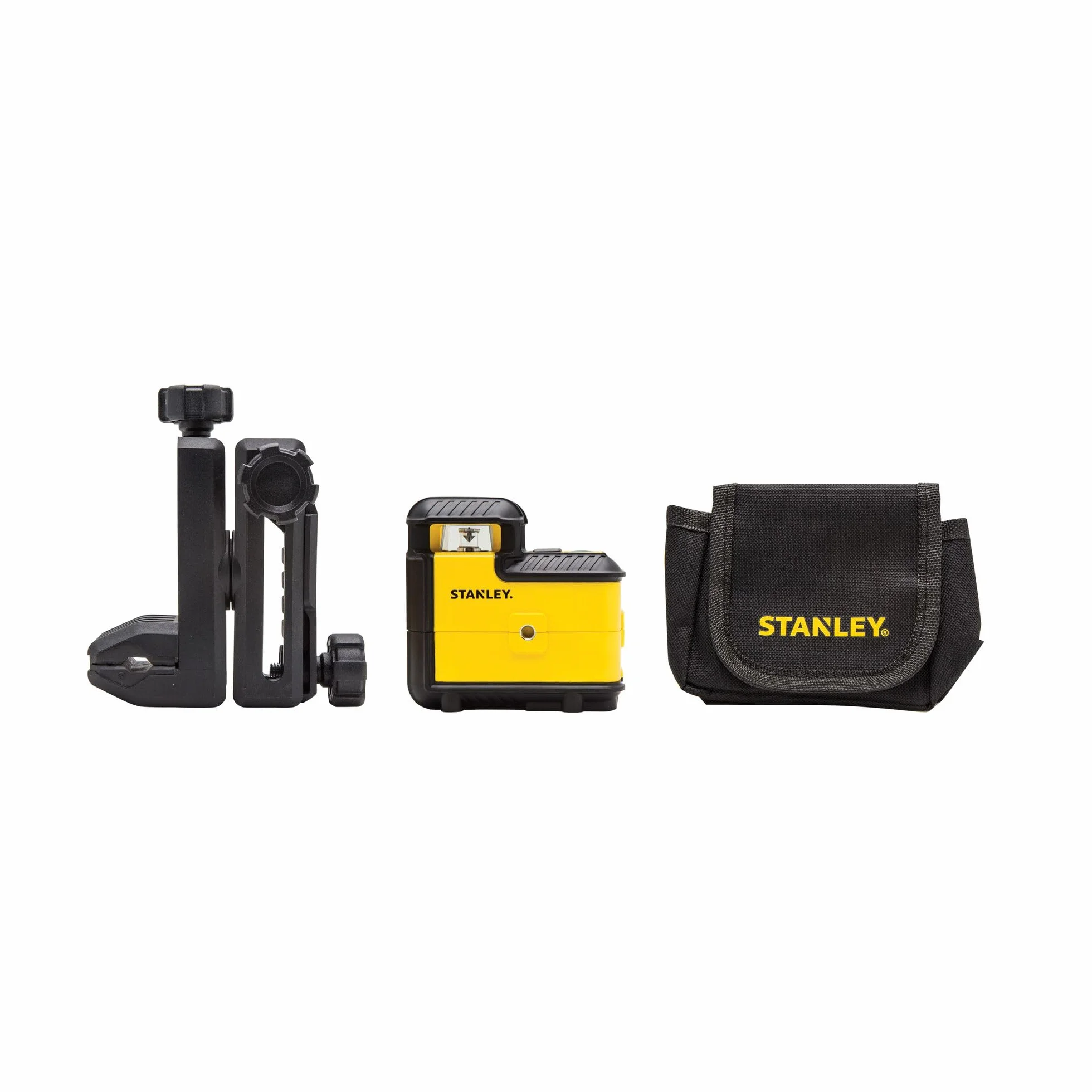 Stanley STHT77594-1 Laser Krzyżowy, Żółty/Czarny, 24 x 17.5 x 12.5 cm