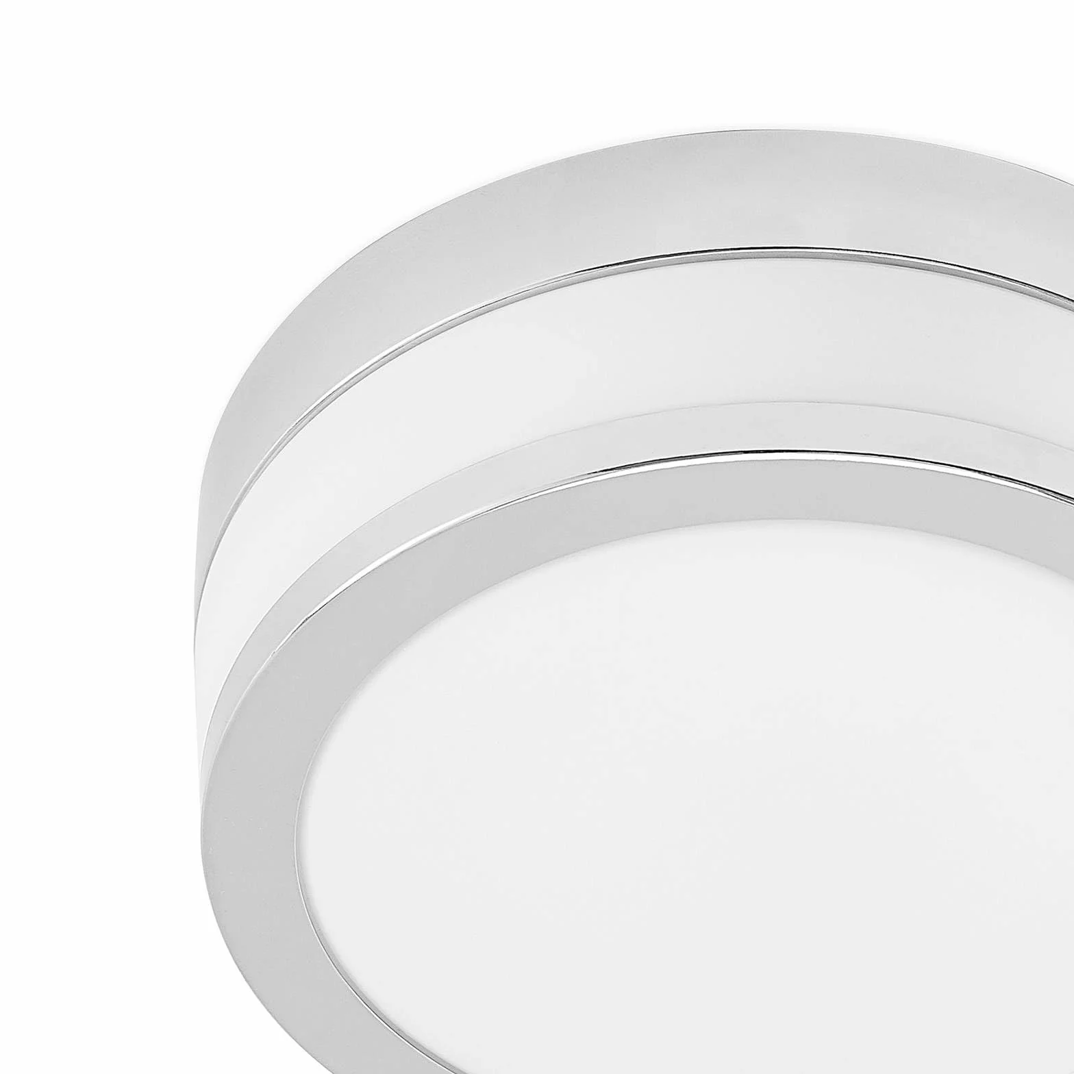 Lindby lampa sufitowa 2 -punktowa 'Flavi', styl nowoczesny, m. in. do łazienki, kolor chromowy, srebrny, szkło, żarówka E27