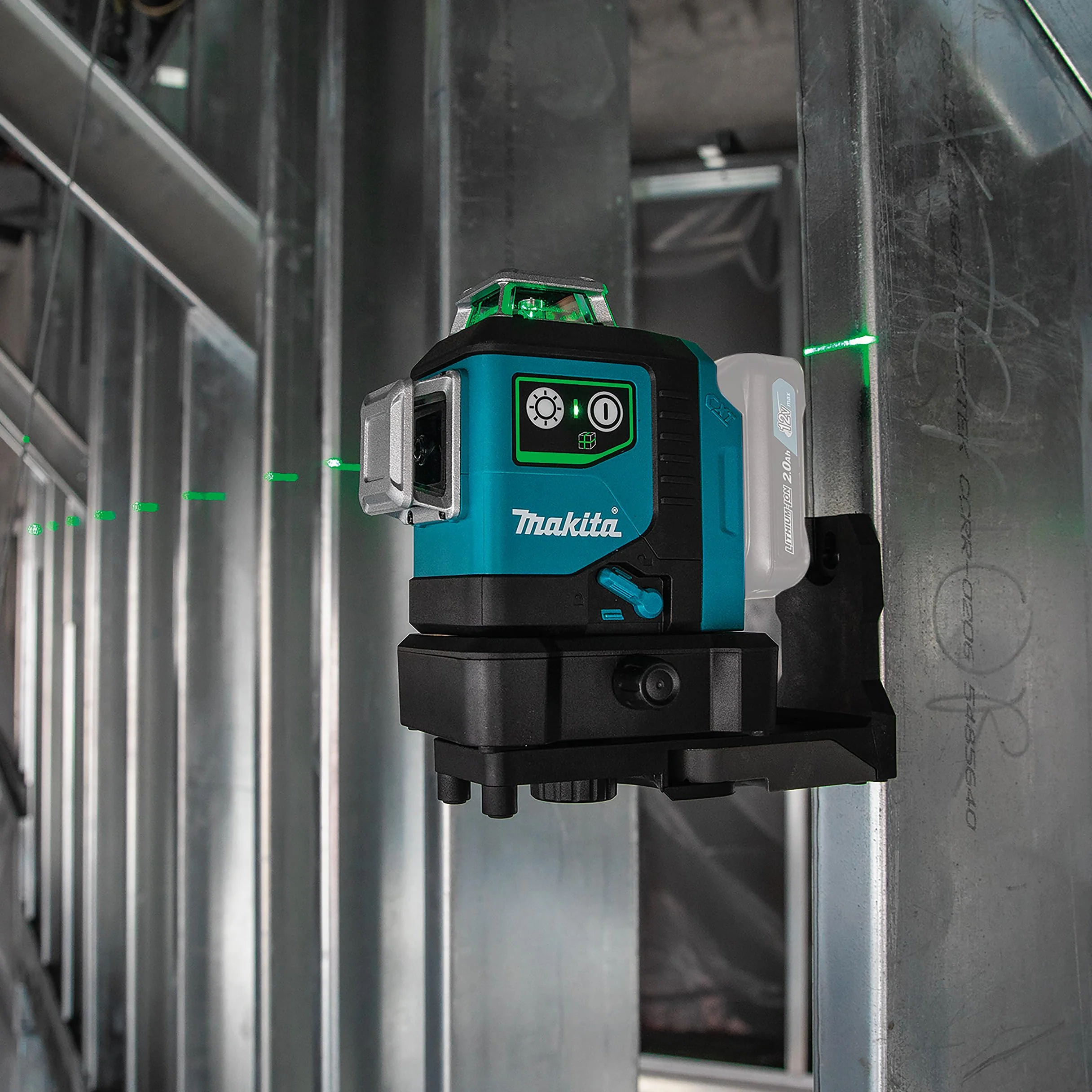 Makita Laser Wieloliniowy, Wielokolorowy, 70-140 m