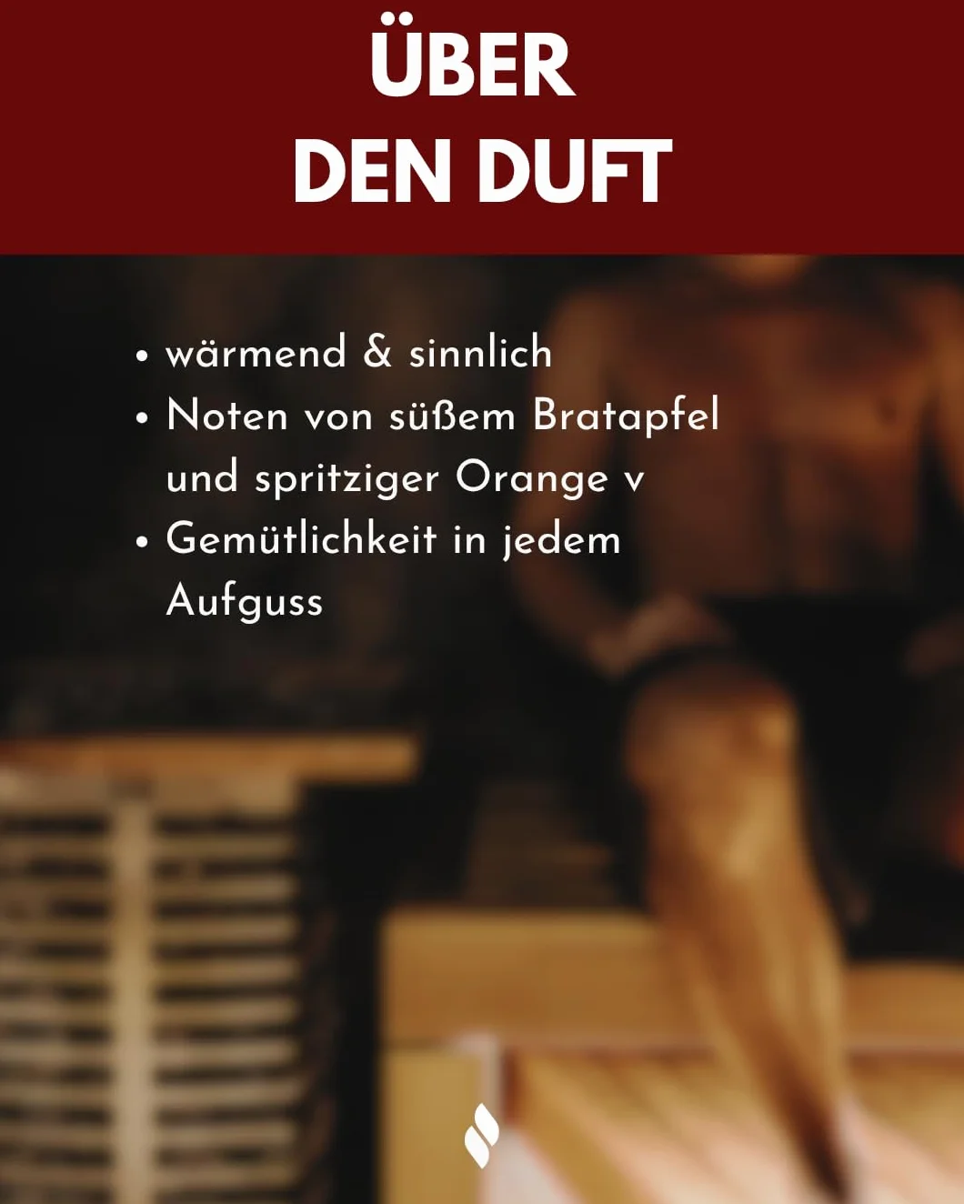 frihed.® Napar do sauny Winter Nights – wysoko skoncentrowany cynamon, anyż gwiazdkowy i olej z pieczonego jabłka – świąteczny i długotrwały zapach – edycja limitowana – szklana butelka 100 ml – Made