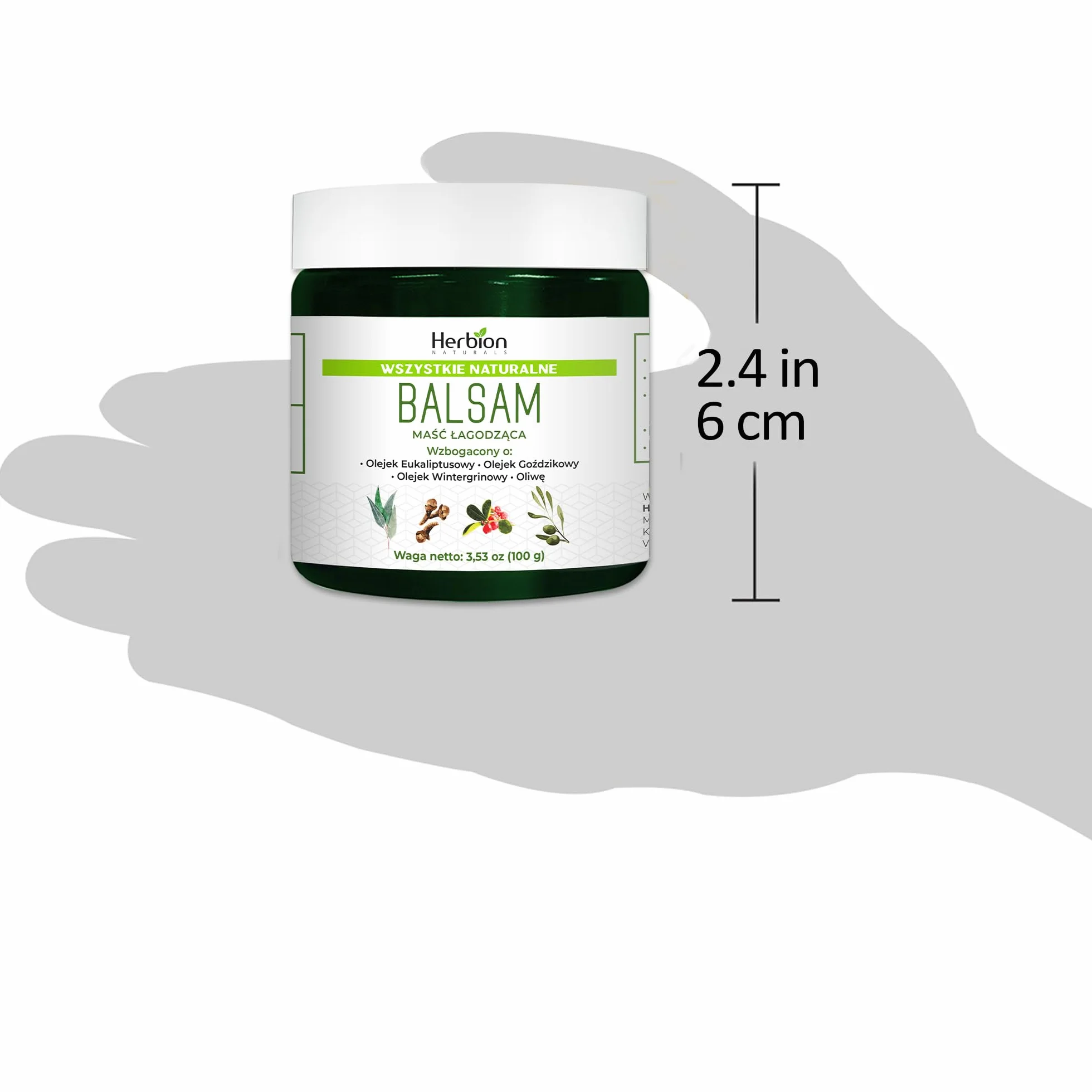 Herbion Naturals Chest Rub, Naturalna maść łagodząca, 100 gm