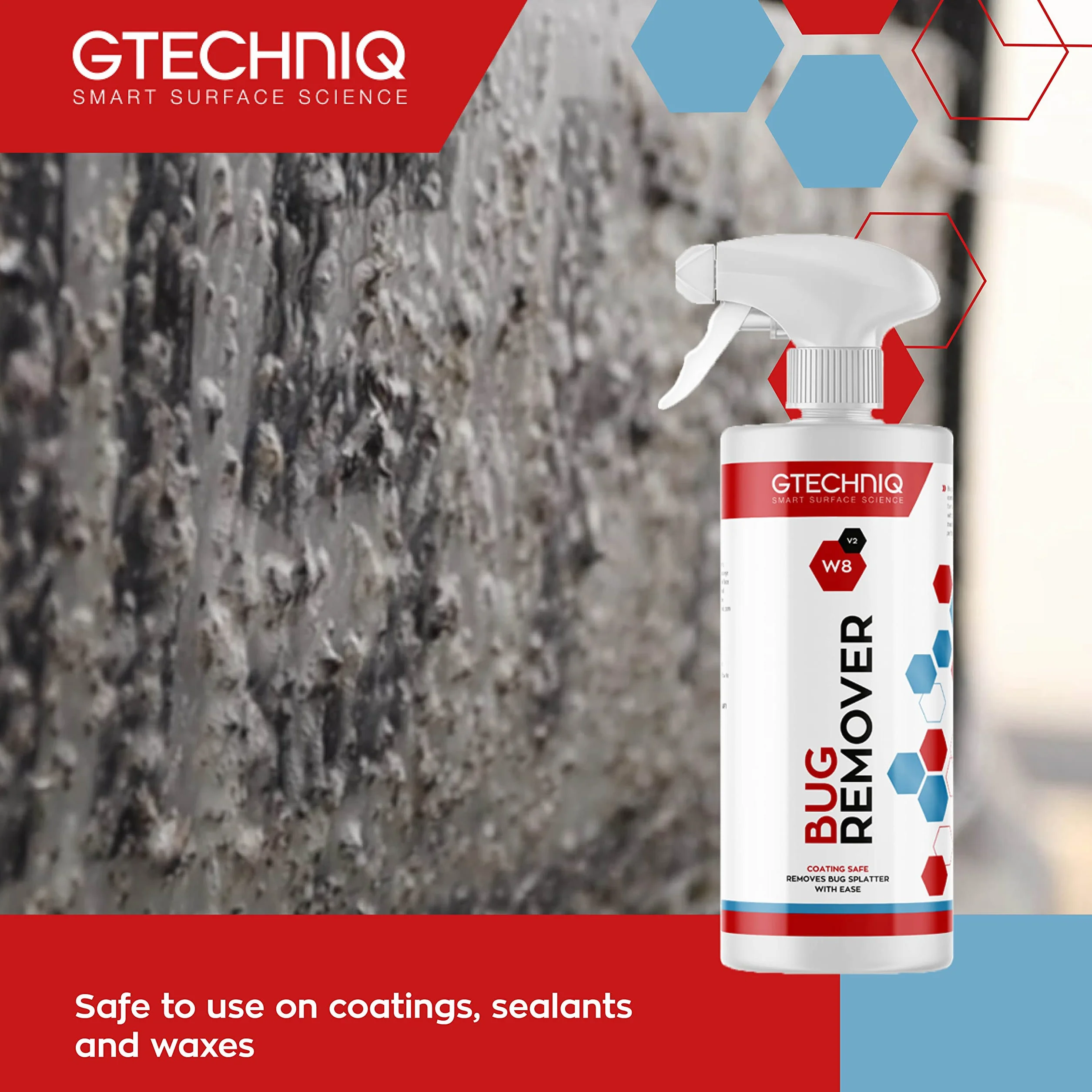 GTECHNIQ - W8 - Bug Remover - 50
