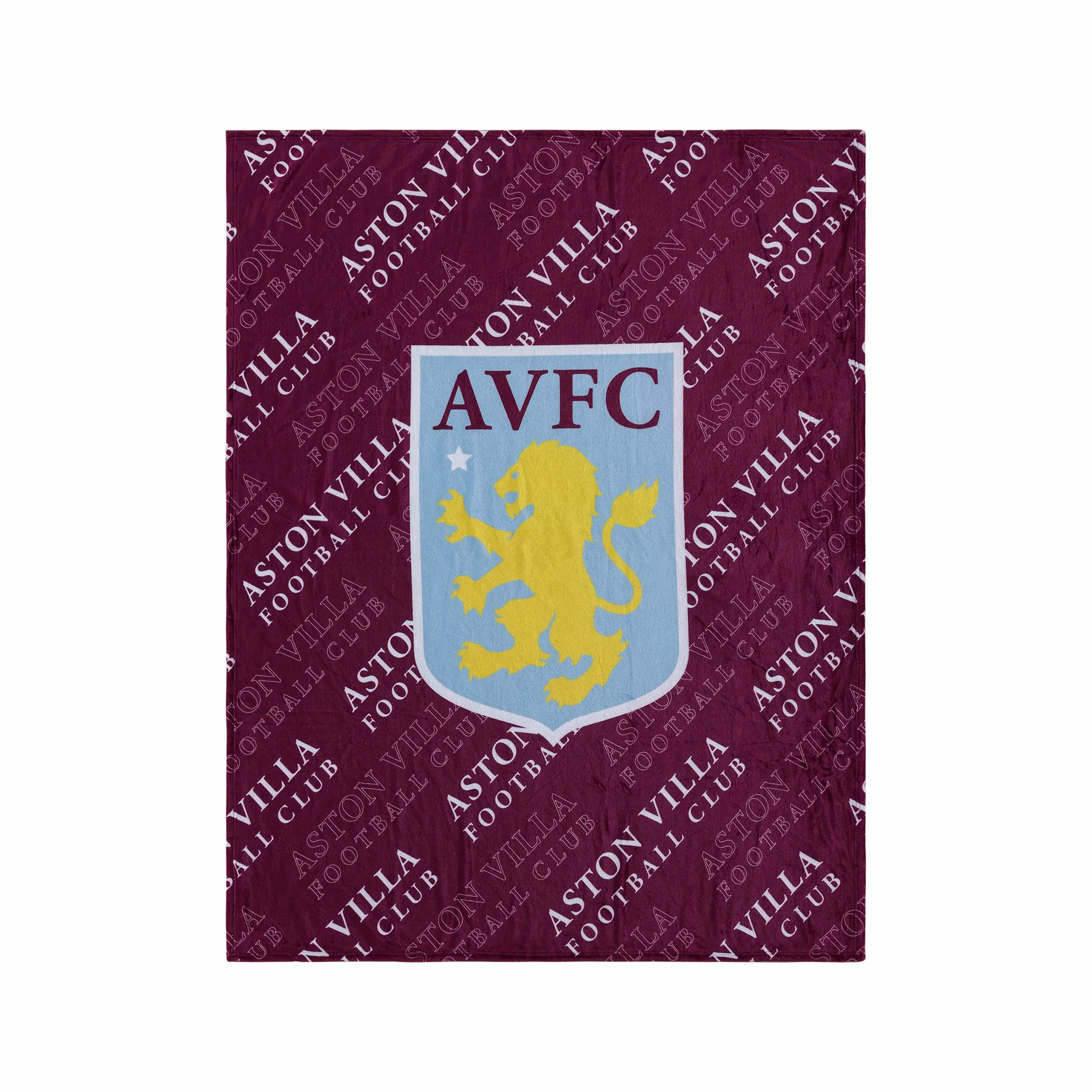 FOCO Premier League Football Aston Villa narzuta na łóżko dla kibica