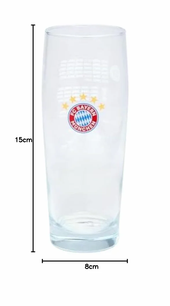 FC Bayern München Pó?szklanka | szklanki do piwa | zestaw 2 szt. | osi?gni?cia