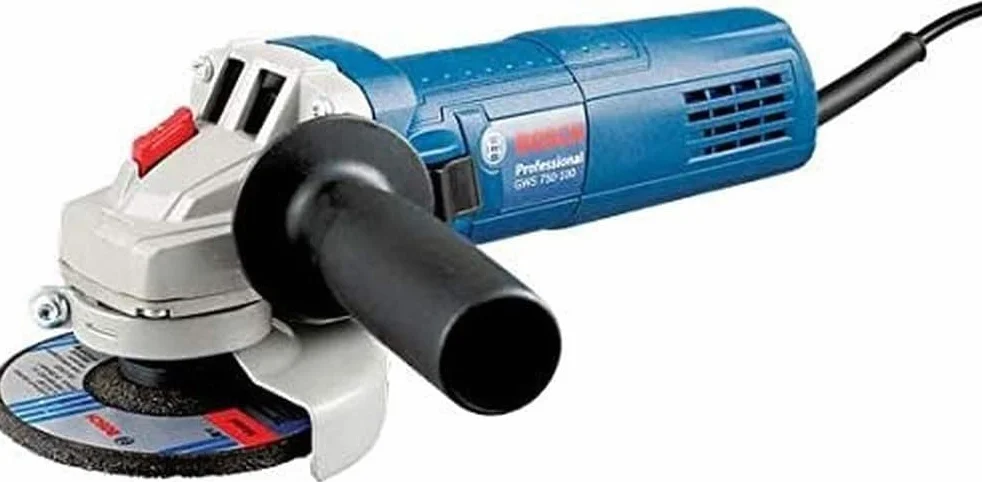 Bosch Professional: szlifierka kątowa GWS 750 S (750 W, średnica tarczy 125 mm, prędkość obrotowa bez obciążenia 2.800 – 11.000 min-1)