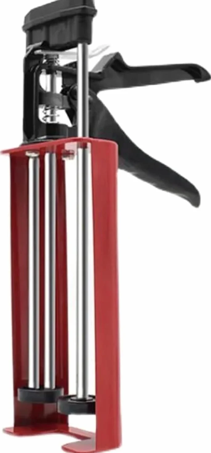 Pistolet Do Uszczelniania 400 Ml Na Dwa Wkłady Do żywic Epoksydowych, Akrylowych, Silikonowych — Ręczny Pistolet Do Uszczelniania, Aplikator Do Kleju Dwuskładnikowego Z Wygodnym Uchwytem